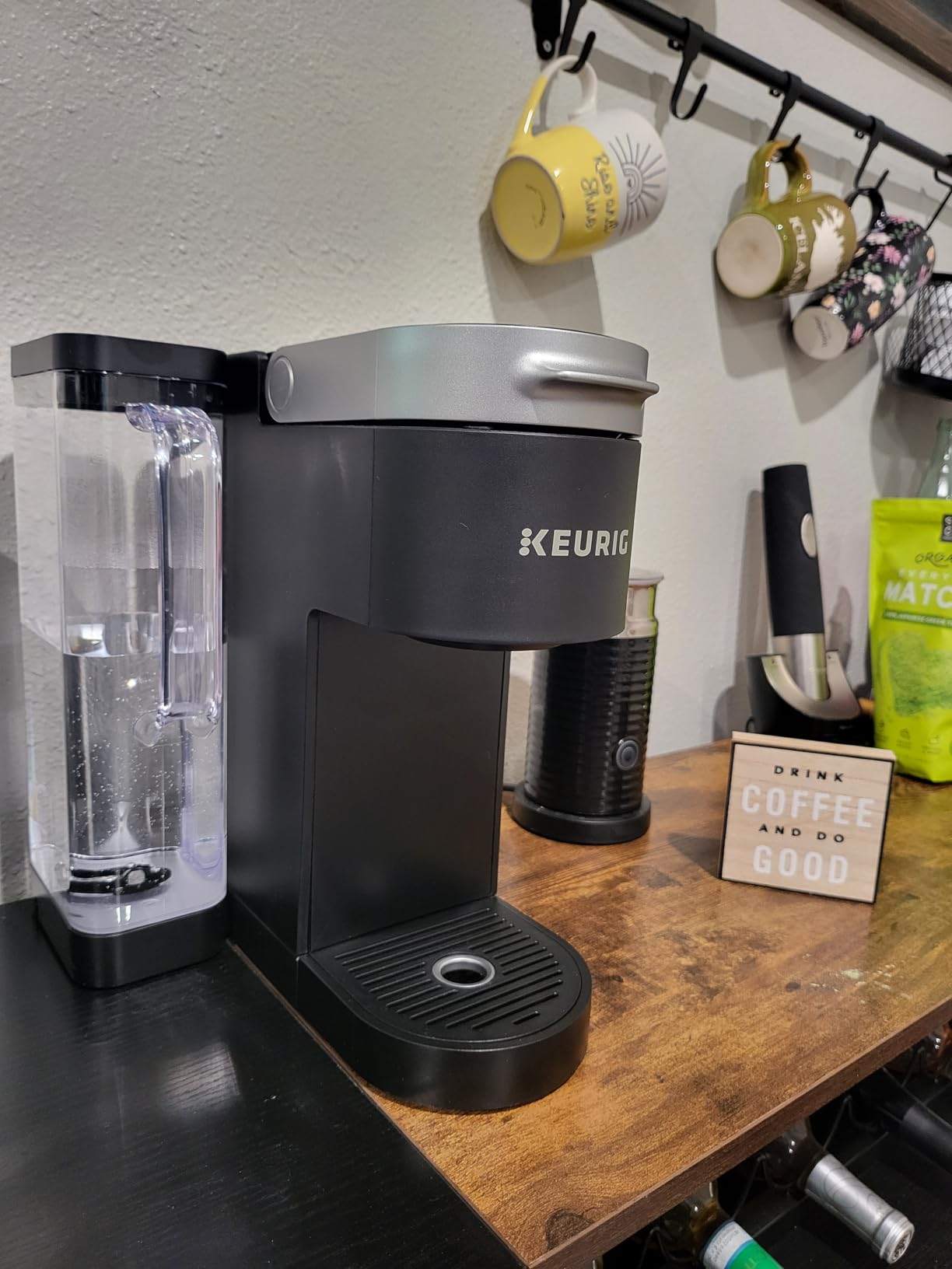 Keurig K-Supreme Single Serve K-Cup Pod Coffee Maker, MultiStream Technology, 4 Brew Sizes, 66oz Dual-Position Removable Reservoir, Black - Customer Photo 1