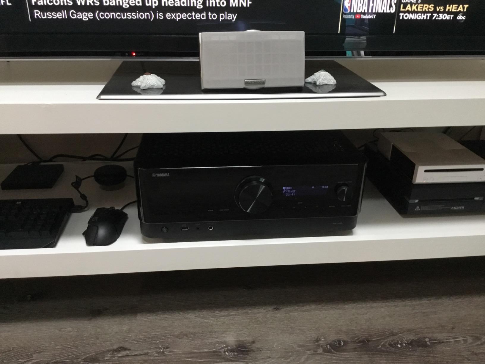 YAMAHA RX-V4A 5.2-Channel AV Receiver with MusicCast Customer Review YAMAHA RX-V4A 5.2-Channel AV Receiver with MusicCast - Customer Photo 1