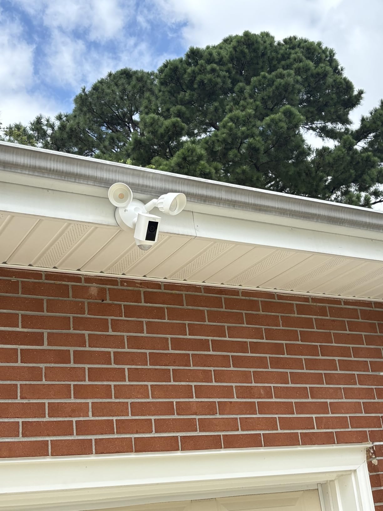 Ring Floodlight Cam Wired Plus — Outdoor home or business security with motion-activated 1080p HD video and floodlights, (2021 release) Black Customer Review Ring Floodlight Cam Wired Plus — Outdoor home or business security with motion-activated 1080p HD video and floodlights, (2021 release) Black - Customer Photo 1