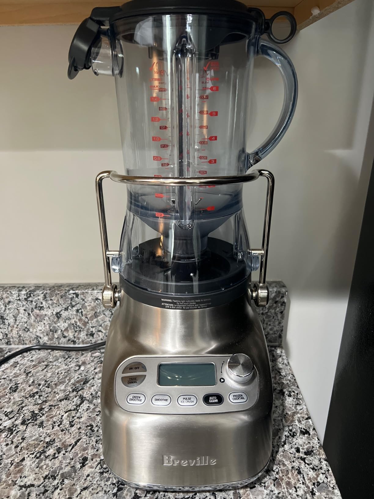 Breville 3X Bluicer Pro Blender and Juicer BJB815BSS, Brushed Stainless Steel Customer Review Breville 3X Bluicer Pro Blender and Juicer BJB815BSS, Brushed Stainless Steel - Customer Photo 1