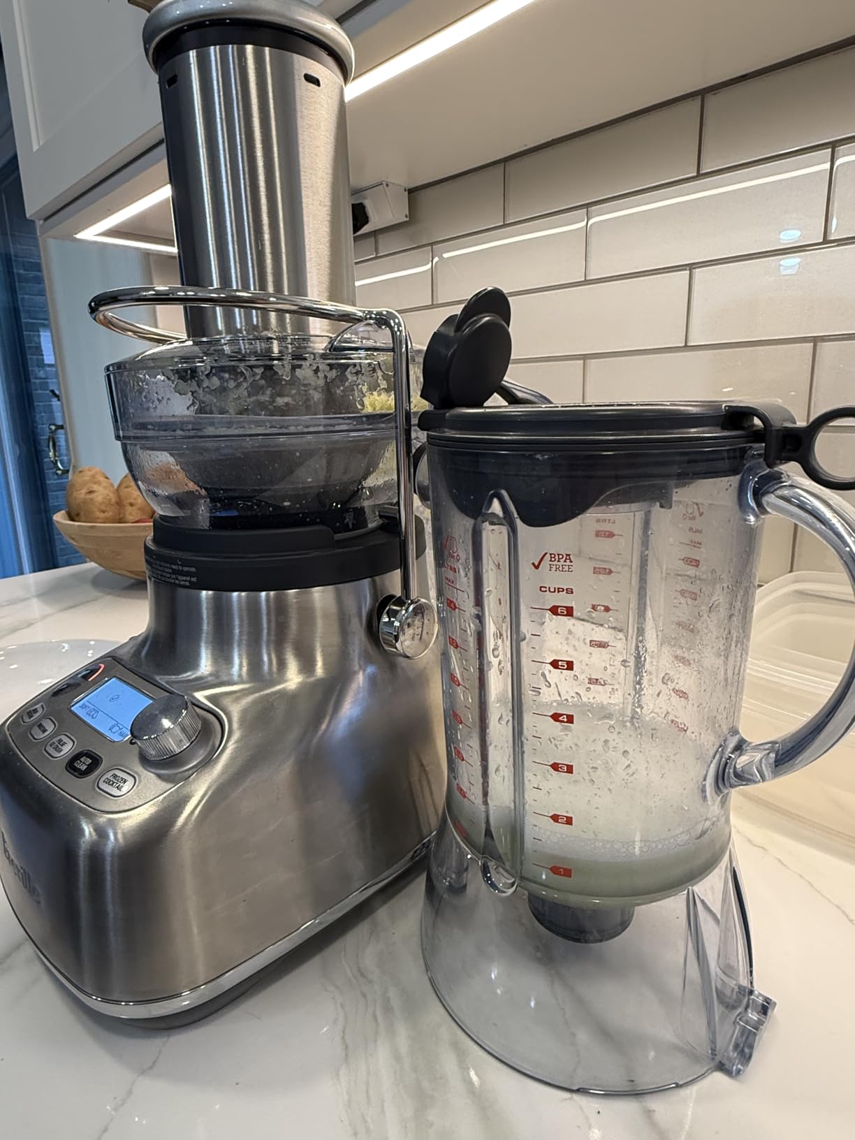 Breville 3X Bluicer Pro Blender and Juicer BJB815BSS, Brushed Stainless Steel Customer Review Breville 3X Bluicer Pro Blender and Juicer BJB815BSS, Brushed Stainless Steel - Customer Photo 3