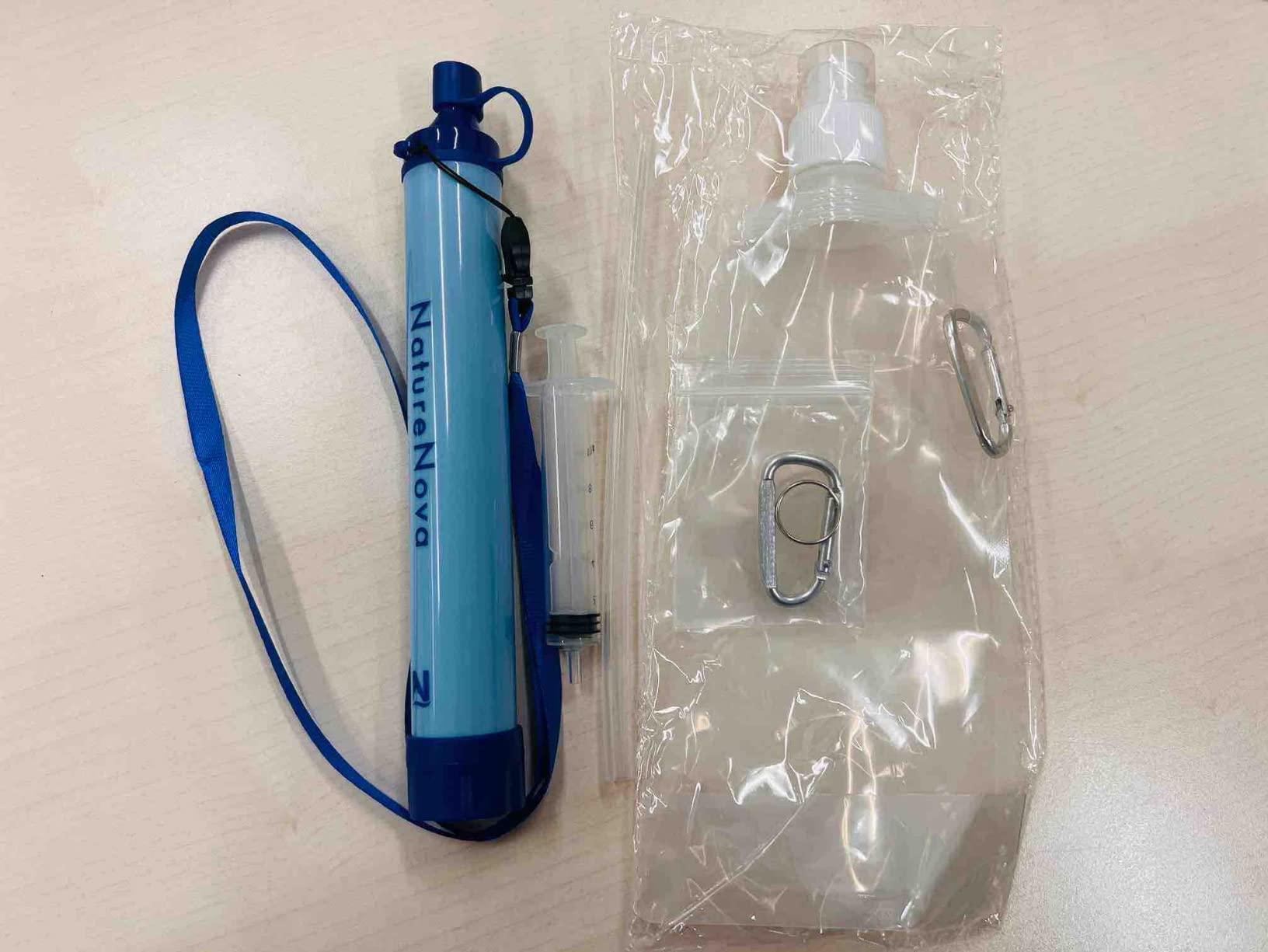 Personal Water Filter Straw Outdoor Portable Filtration Emergency Survival Gear Water Solutions Tactical Gear for Hiking Camping Accessories Travel Hunting Fishing Outing Backpacking Customer Review Personal Water Filter Straw Outdoor Portable Filtration Emergency Survival Gear Water Solutions Tactical Gear for Hiking Camping Accessories Travel Hunting Fishing Outing Backpacking - Customer Photo 1