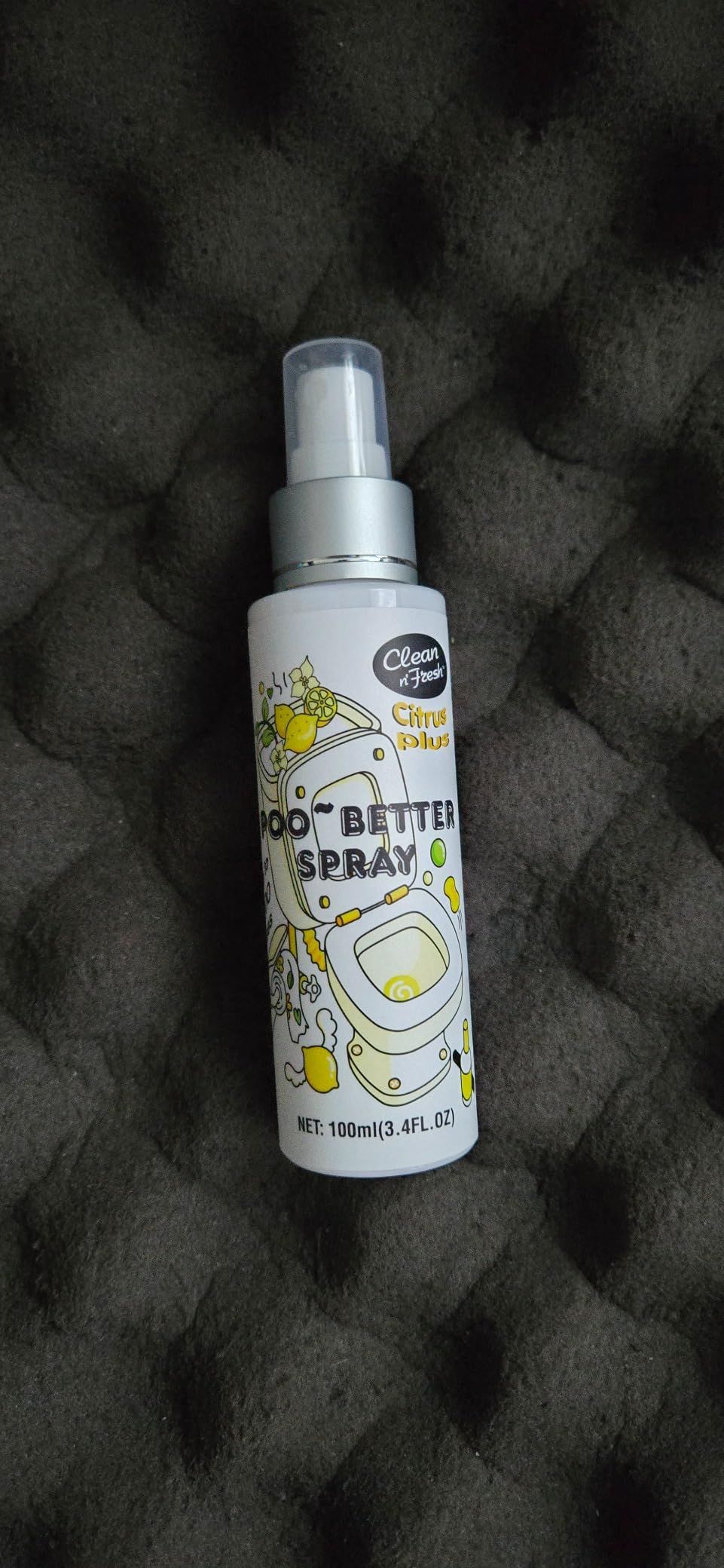 Clean-n-Fresh Toilet Spray, 6.8 Fl.oz Poo Spray | Up to 400+ Uses, 100% Natural Plant Essential Oil Citrus Scent, Bathroom Deodorizer Customer Review Clean-n-Fresh Toilet Spray, 6.8 Fl.oz Poo Spray | Up to 400+ Uses, 100% Natural Plant Essential Oil Citrus Scent, Bathroom Deodorizer - Customer Photo 2