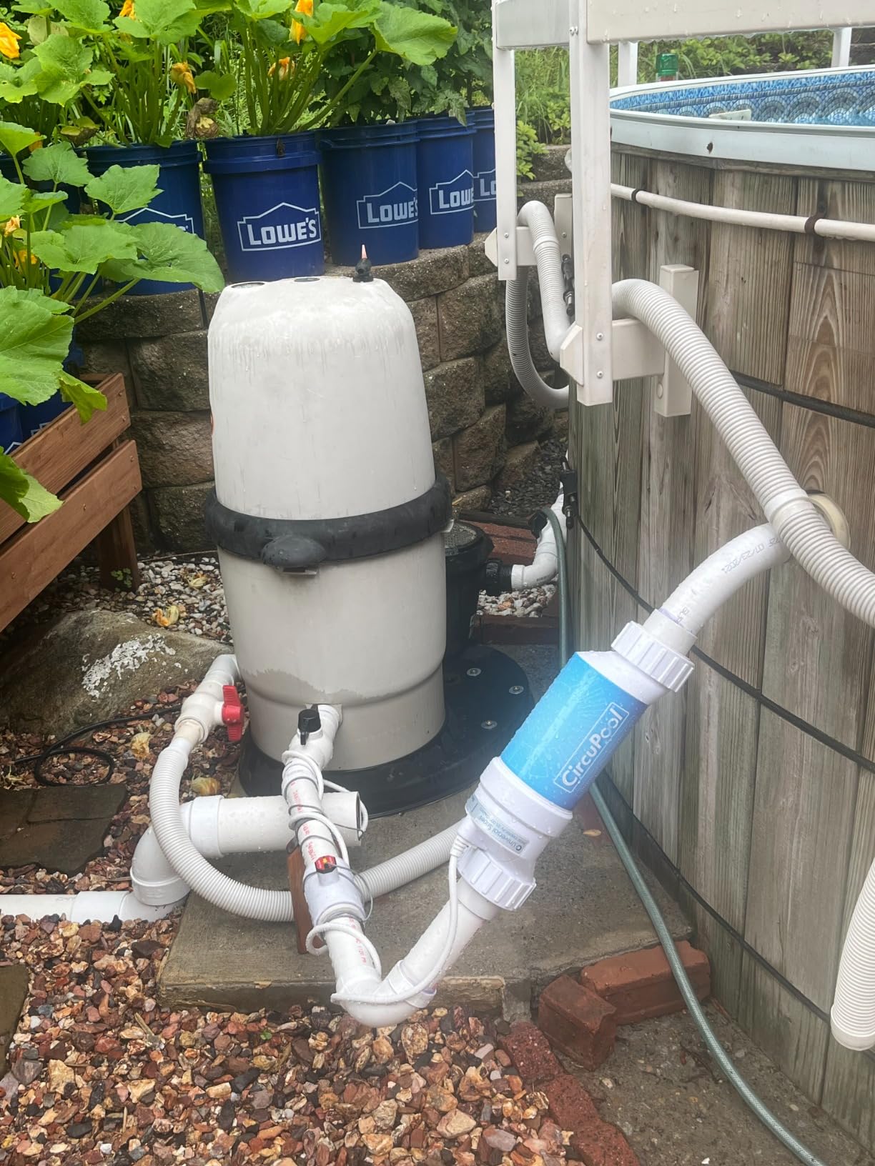 CircuPool® Universal25 Saltwater Chlorinator - Complete System with 25k-Gallon Max Titanium Cell & 4 Year Warranty Customer Review CircuPool® Universal25 Saltwater Chlorinator - Complete System with 25k-Gallon Max Titanium Cell & 4 Year Warranty - Customer Photo 1