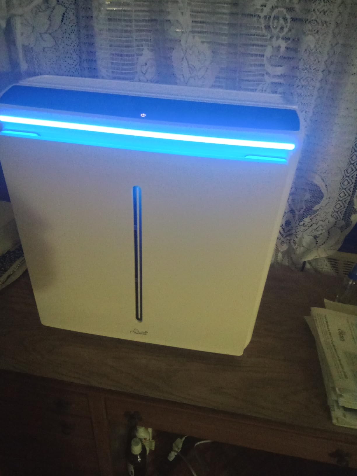 Rabbit Air, A3 SPA-1000N Air Purifiers for Home, Ultra Quiet HEPA Air Purifier - Wall Mountable Air Purifiers for Home Large Room, Allergies, Dust, Mold, Smoke & VOCs - (Black, Germ Defense Filter) Customer Review Rabbit Air, A3 SPA-1000N Air Purifiers for Home, Ultra Quiet HEPA Air Purifier - Wall Mountable Air Purifiers for Home Large Room, Allergies, Dust, Mold, Smoke & VOCs - (Black, Germ Defense Filter) - Customer Photo 1