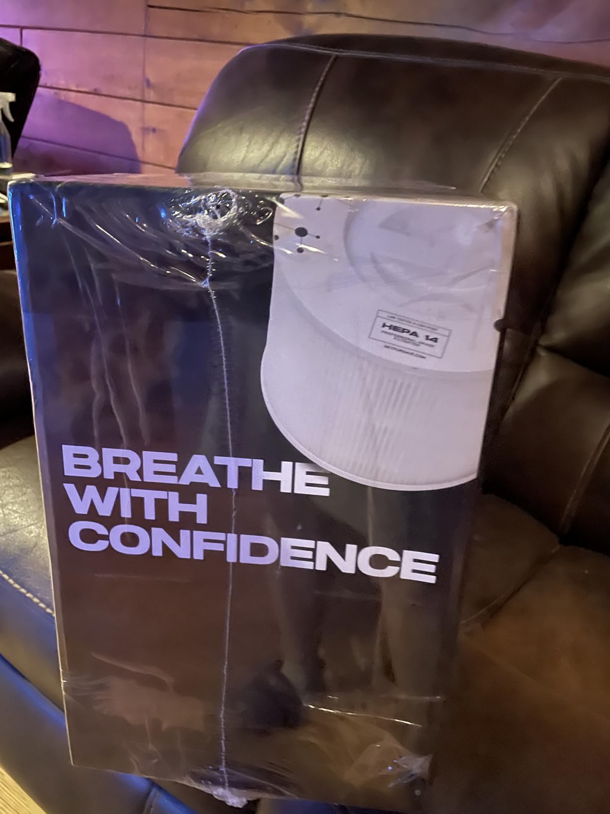 PuroAir 240 HEPA Air Purifier for Home Large Rooms - Covers Up To 1,000 Sq Ft - Filters Up To 99.9% of PollutantsSmokePollenDust - Quiet HEPA Air Filter - Air Purifiers for Bedroom - Customer Photo 1