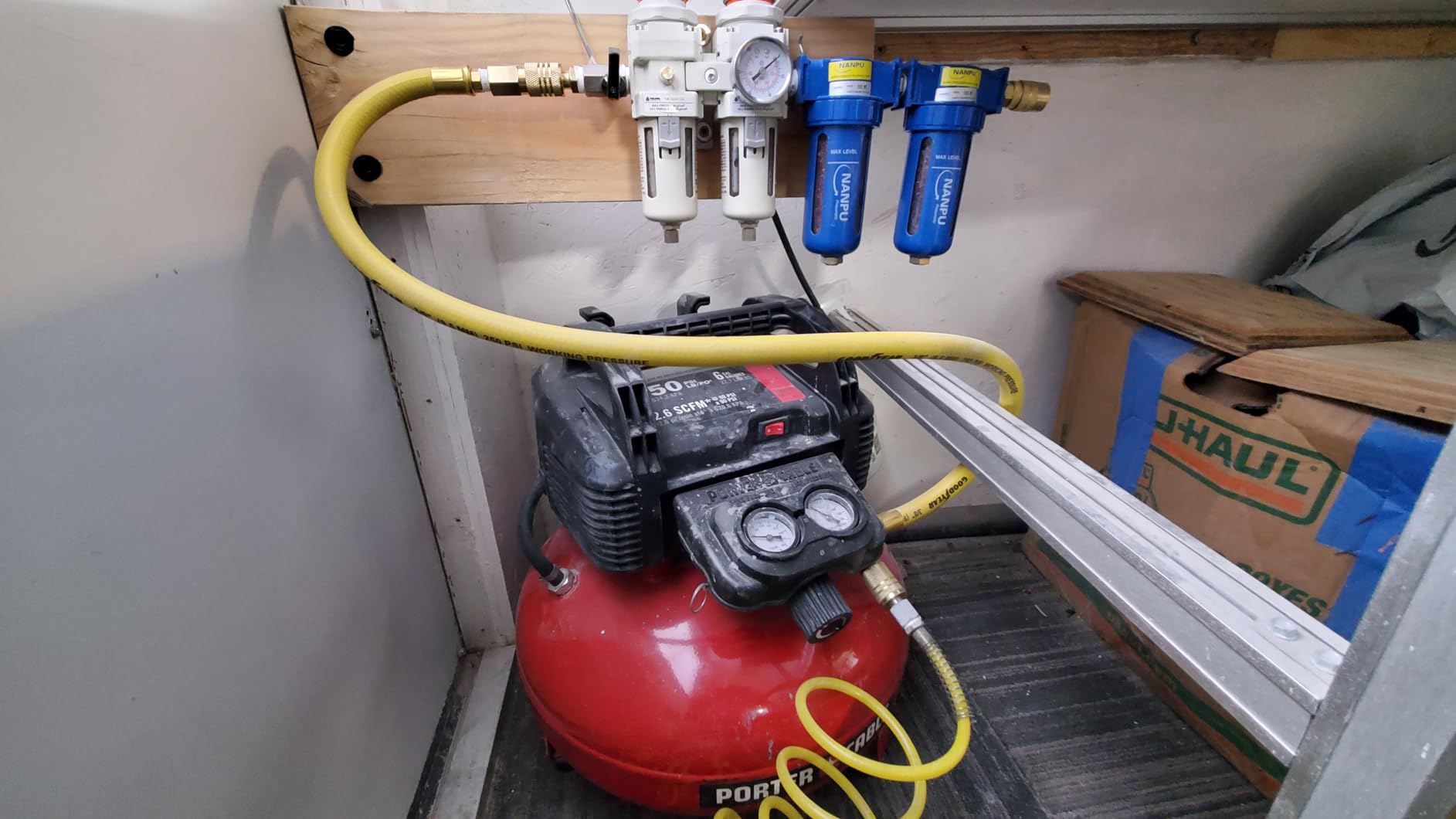PORTER-CABLE Air Compressor, 6-Gallon, Pancake, Oil-Free (C2002-ECOM) Customer Review PORTER-CABLE Air Compressor, 6-Gallon, Pancake, Oil-Free (C2002-ECOM) - Customer Photo 1