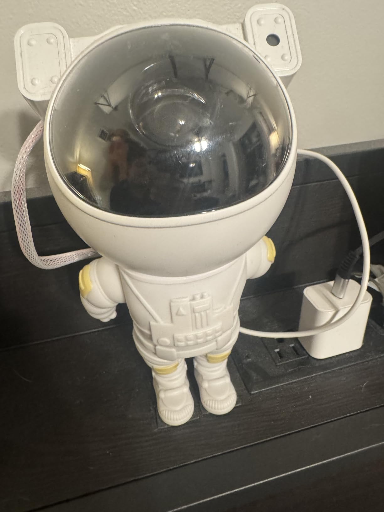 Star Projector Galaxy Night Light - Astronaut Space Projector, Starry Nebula Ceiling LED Lamp with Timer and Remote, Kids Room Decor Aesthetic, for Christmas & Birthdays Customer Review Star Projector Galaxy Night Light - Astronaut Space Projector, Starry Nebula Ceiling LED Lamp with Timer and Remote, Kids Room Decor Aesthetic, for Christmas & Birthdays - Customer Photo 2