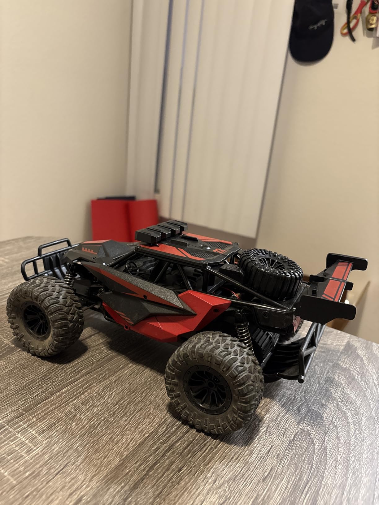 BLUEJAY Remote Control Car, 2.4GHz High Speed 33KM/H RC Cars Toys, 1:12 Monster RC Truck Off Road with LED Headlight and Rechargeable Battery Gifts for Adults Boys 8-12 - Customer Photo 1