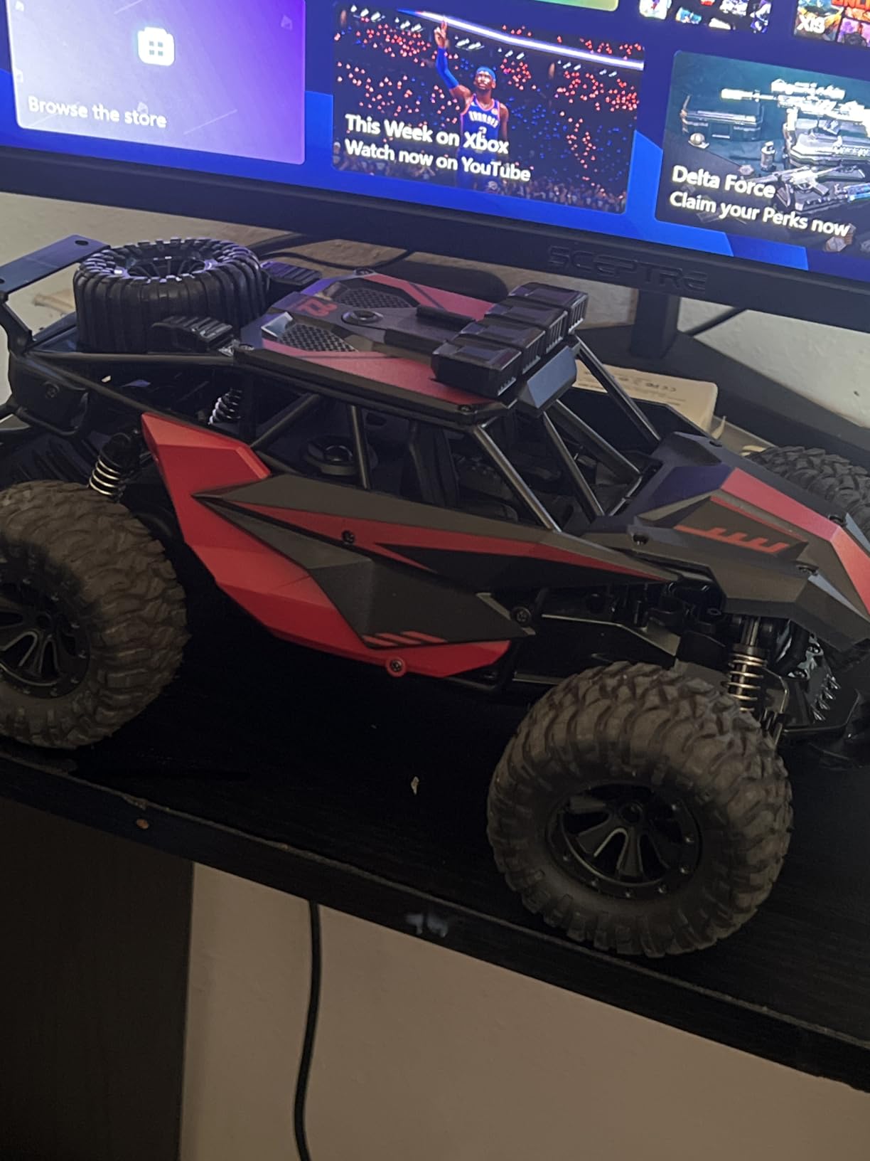 BLUEJAY Remote Control Car, 2.4GHz High Speed 33KM/H RC Cars Toys Customer Review BLUEJAY Remote Control Car, 2.4GHz High Speed 33KM/H RC Cars Toys - Customer Photo 1