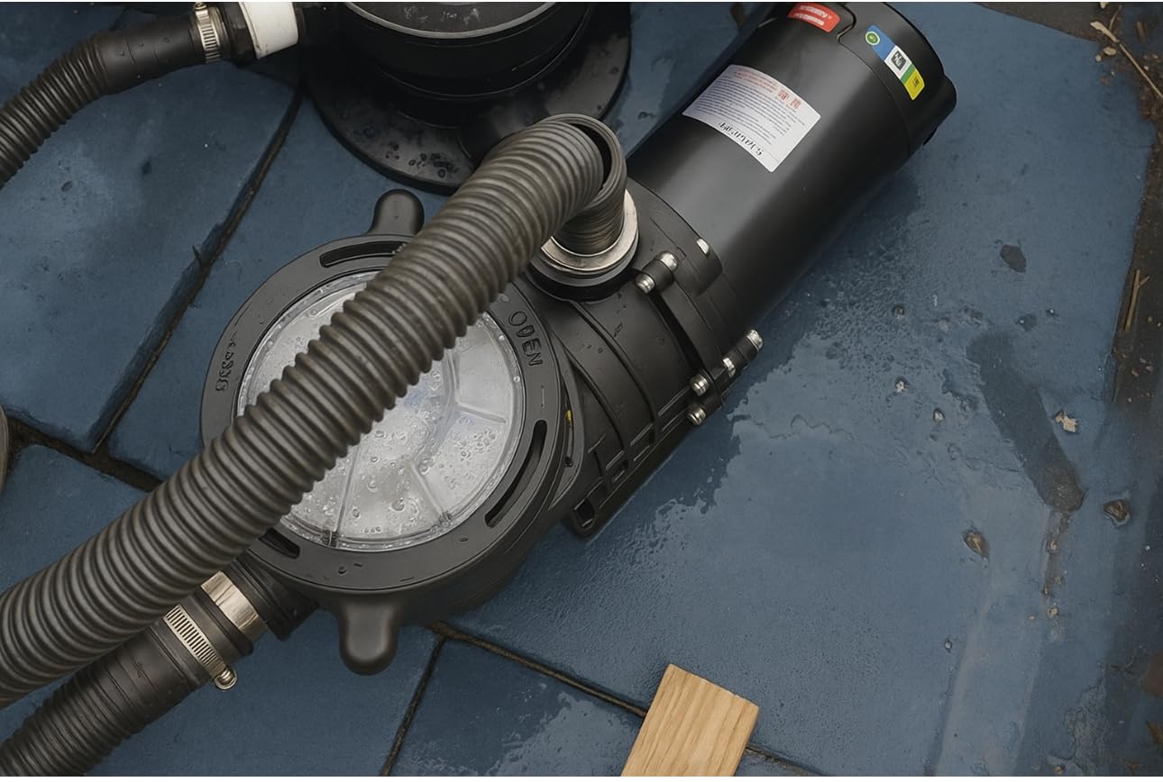 Seeutek 1.5 HP Pool Pump for Above Ground & Inground Pools – 6600 GPH Self-Priming, Dual Voltage (115V/230V), 60HZ Silent Operation, Includes Strainer Filter Basket. Customer Review Seeutek 1.5 HP Pool Pump for Above Ground & Inground Pools – 6600 GPH Self-Priming, Dual Voltage (115V/230V), 60HZ Silent Operation, Includes Strainer Filter Basket. - Customer Photo 1