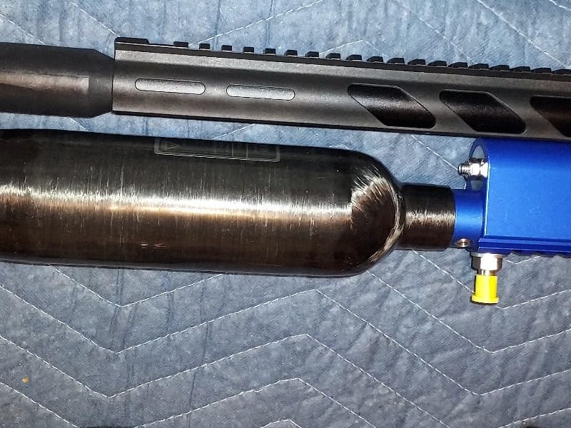 TUXING Carbon Fiber HPA Paintball Tank Air System,0.36L/360CC/21Cu in,4500psi Carbon Fiber Air Tank for PCP Paintball Scuba SCBA Customer Review TUXING Carbon Fiber HPA Paintball Tank Air System,0.36L/360CC/21Cu in,4500psi Carbon Fiber Air Tank for PCP Paintball Scuba SCBA - Customer Photo 1