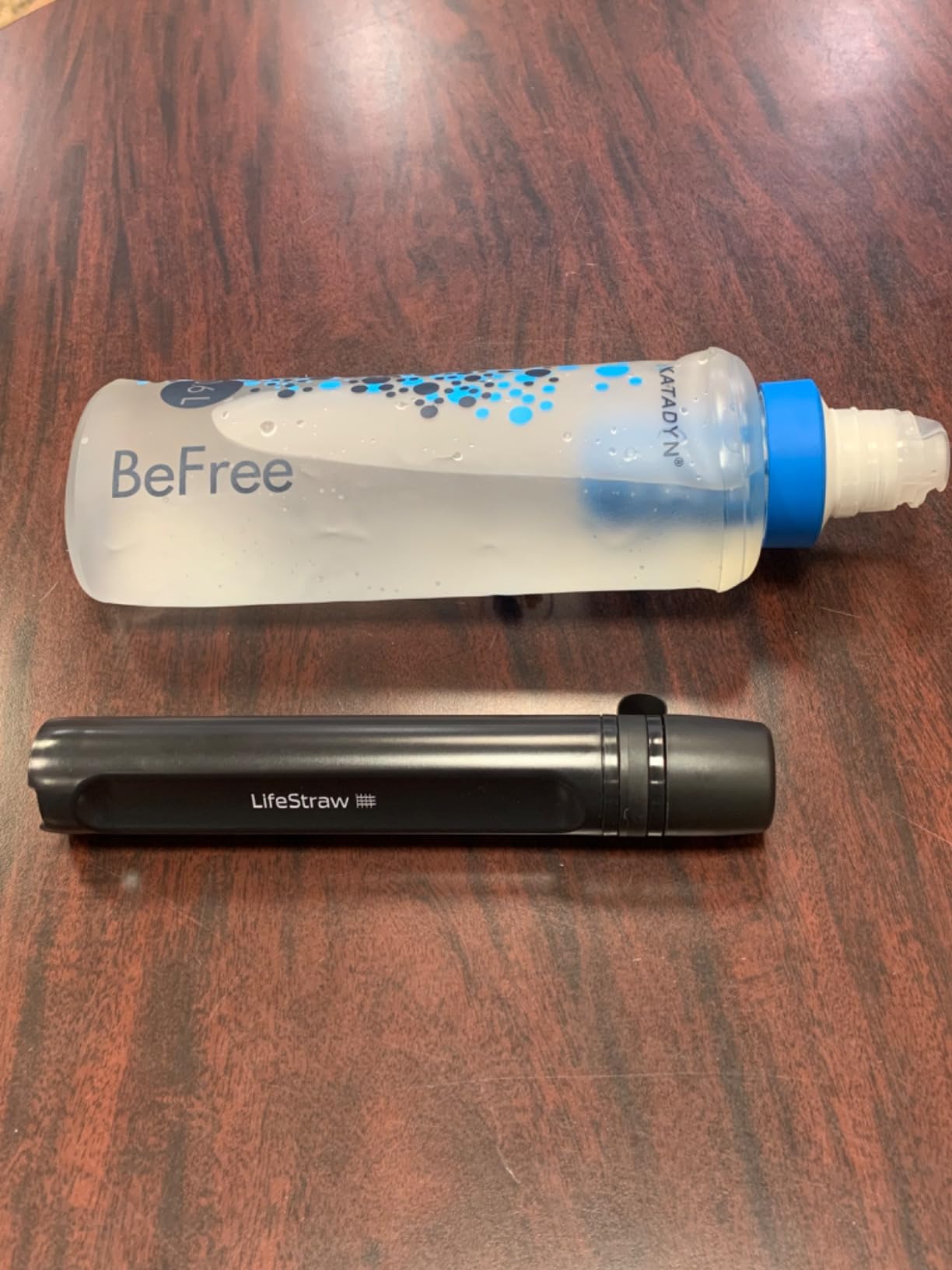 LifeStraw Peak Series - Personal Water Filter Straw for Backup Filtration, Emergency, Survival, and Ultralight Hydration, BPA-Free Customer Review LifeStraw Peak Series - Personal Water Filter Straw for Backup Filtration, Emergency, Survival, and Ultralight Hydration, BPA-Free - Customer Photo 2