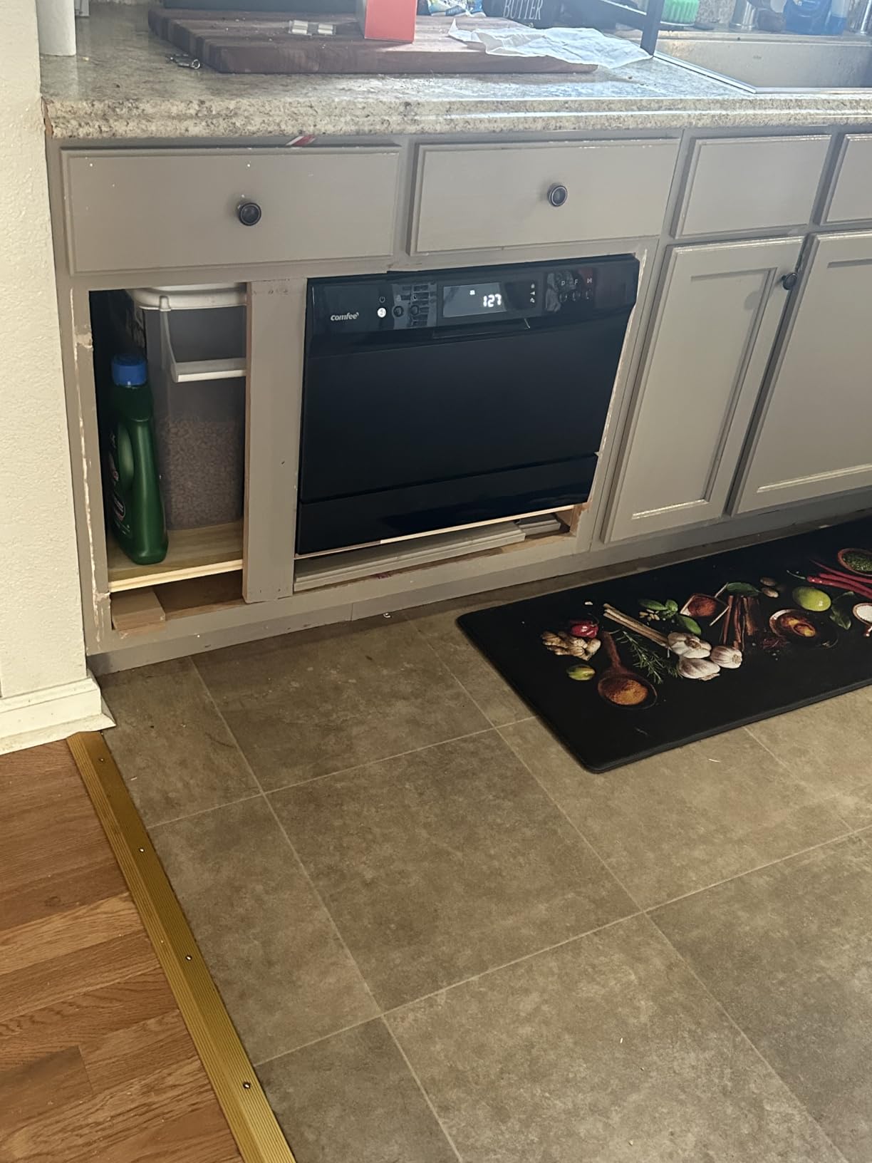 COMFEE' Countertop Dishwasher, Energy Star Portable Dishwasher, 6 Place Settings & 8 Washing Programs, Speed, Baby-Care, ECO& Glass, Dish Washer for Dorm, RV& Apartment, Black Customer Review COMFEE' Countertop Dishwasher, Energy Star Portable Dishwasher, 6 Place Settings & 8 Washing Programs, Speed, Baby-Care, ECO& Glass, Dish Washer for Dorm, RV& Apartment, Black - Customer Photo 2