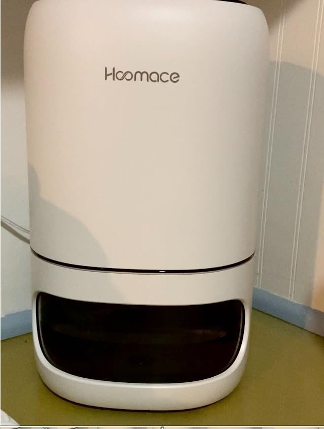 Small Dehumidifiers for Bedroom w/Air Purifying Function, 1000 ml/35 oz for 2500 Cubic Feet (260 sq ft) with 7 Colorful LED Lights Timer Set Negative Ions Below 30 dB, Auto Shut-Down Customer Review Small Dehumidifiers for Bedroom w/Air Purifying Function, 1000 ml/35 oz for 2500 Cubic Feet (260 sq ft) with 7 Colorful LED Lights Timer Set Negative Ions Below 30 dB, Auto Shut-Down - Customer Photo 2