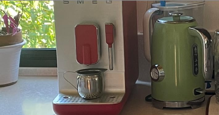 SUSTEAS Electric Kettle - 57oz Hot Tea Kettle Water Boiler with Thermometer, 1500W Fast Heating Stainless Steel Tea Pot, Cordless with LED Indicator, Auto Shut-Off & Boil Dry Protection, Beige Customer Review SUSTEAS Electric Kettle - 57oz Hot Tea Kettle Water Boiler with Thermometer, 1500W Fast Heating Stainless Steel Tea Pot, Cordless with LED Indicator, Auto Shut-Off & Boil Dry Protection, Beige - Customer Photo 1