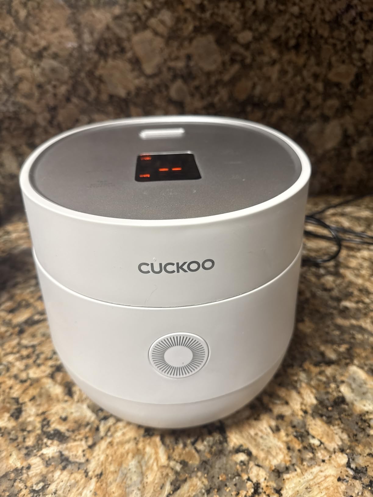 CUCKOO Rice Cooker 6 Cup Uncooked / 12 Cup Cooked, Modern Fuzzy Logic Rice Cooker Small with Delay Timer & Keep Warm Setting, Versatile Food Steamer for Cooking, Non-Stick Inner Pot, Gray (CR-0675FG) Customer Review CUCKOO Rice Cooker 6 Cup Uncooked / 12 Cup Cooked, Modern Fuzzy Logic Rice Cooker Small with Delay Timer & Keep Warm Setting, Versatile Food Steamer for Cooking, Non-Stick Inner Pot, Gray (CR-0675FG) - Customer Photo 1