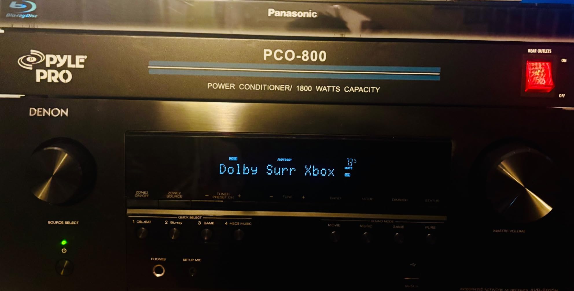 Denon AVR-S570BT AV Receiver 5.2 Channel 8K Ultra HD Audio & Video, Stereo Receivers, Denon AVR Wireless Streaming Bluetooth, (4) 8K HDMI Inputs, eARC, HD Setup Assistant Customer Review Denon AVR-S570BT AV Receiver 5.2 Channel 8K Ultra HD Audio & Video, Stereo Receivers, Denon AVR Wireless Streaming Bluetooth, (4) 8K HDMI Inputs, eARC, HD Setup Assistant - Customer Photo 2