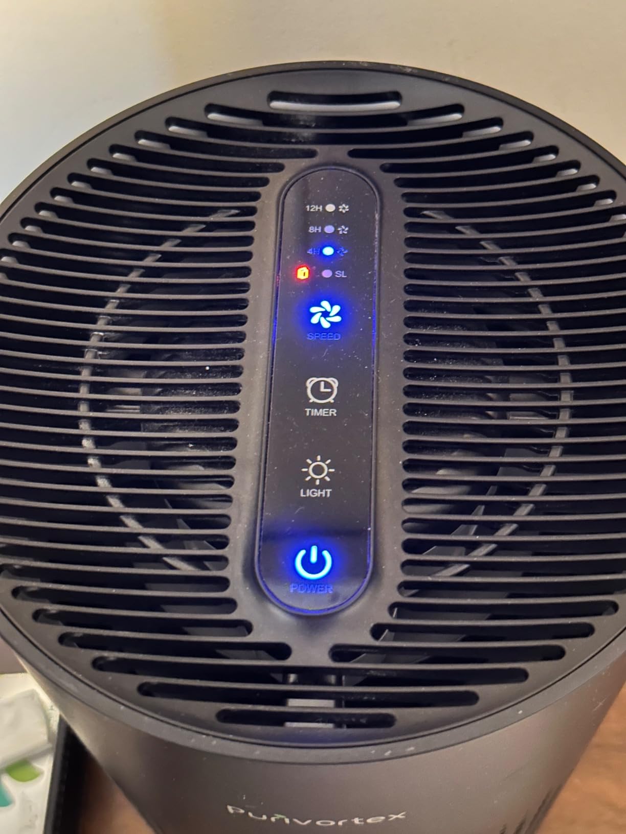 Purivortex Air Purifiers for BedroomQuiet Air Purifier with HEPA Filter for PollenSmokeDustPet DanderOdorHairOzone FreeCovers Up to 880 Sq FtAC400 Black - Customer Photo 2