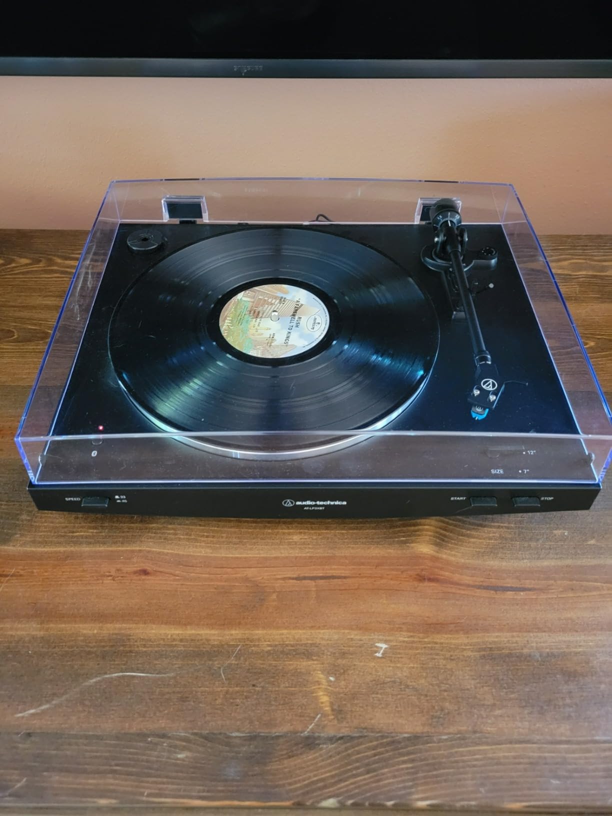 Audio-Technica AT-LP3XBT-BK Bluetooth Turntable Belt Drive Fully Automatic 33/45 (Black) Customer Review Audio-Technica AT-LP3XBT-BK Bluetooth Turntable Belt Drive Fully Automatic 33/45 (Black) - Customer Photo 1