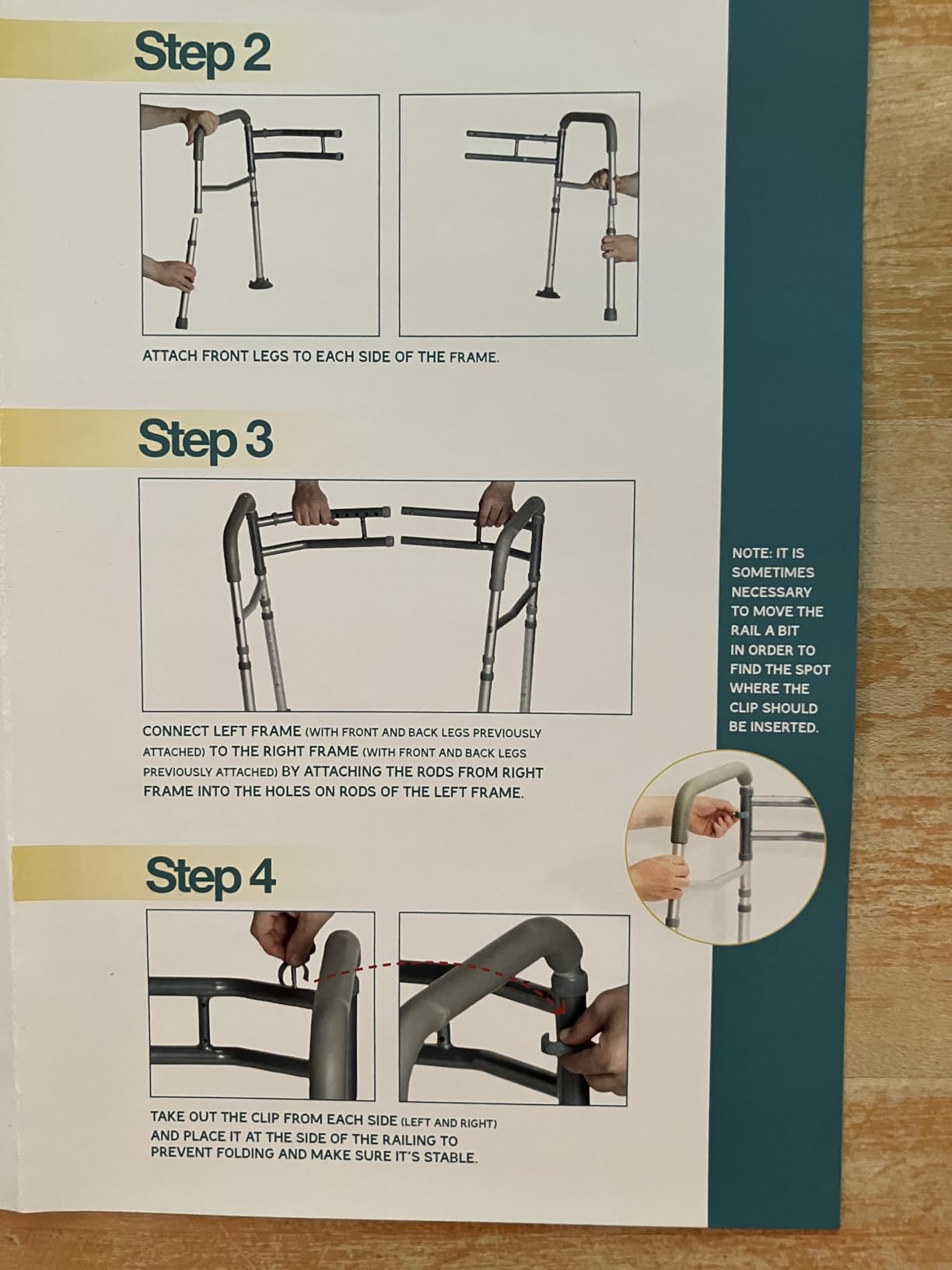 Medical king Toilet Safety Rail - Adjustable Detachable Toilet Safety Frame with Handles Heavy-Duty Toilet Safety Rails Stand Alone - Toilet Safety Rails for Elderly, Handicapped - Fits Most Toilets Customer Review Medical king Toilet Safety Rail - Adjustable Detachable Toilet Safety Frame with Handles Heavy-Duty Toilet Safety Rails Stand Alone - Toilet Safety Rails for Elderly, Handicapped - Fits Most Toilets - Customer Photo 1
