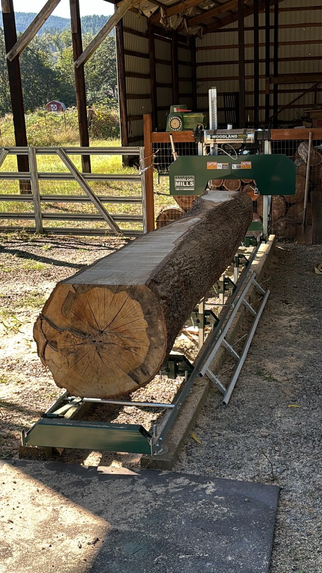 Portable Chainsaw Mill 36 Inchs and 9FT Rail Mill Guide System Customer Review Portable Chainsaw Mill 36 Inchs and 9FT Rail Mill Guide System - Customer Photo 1
