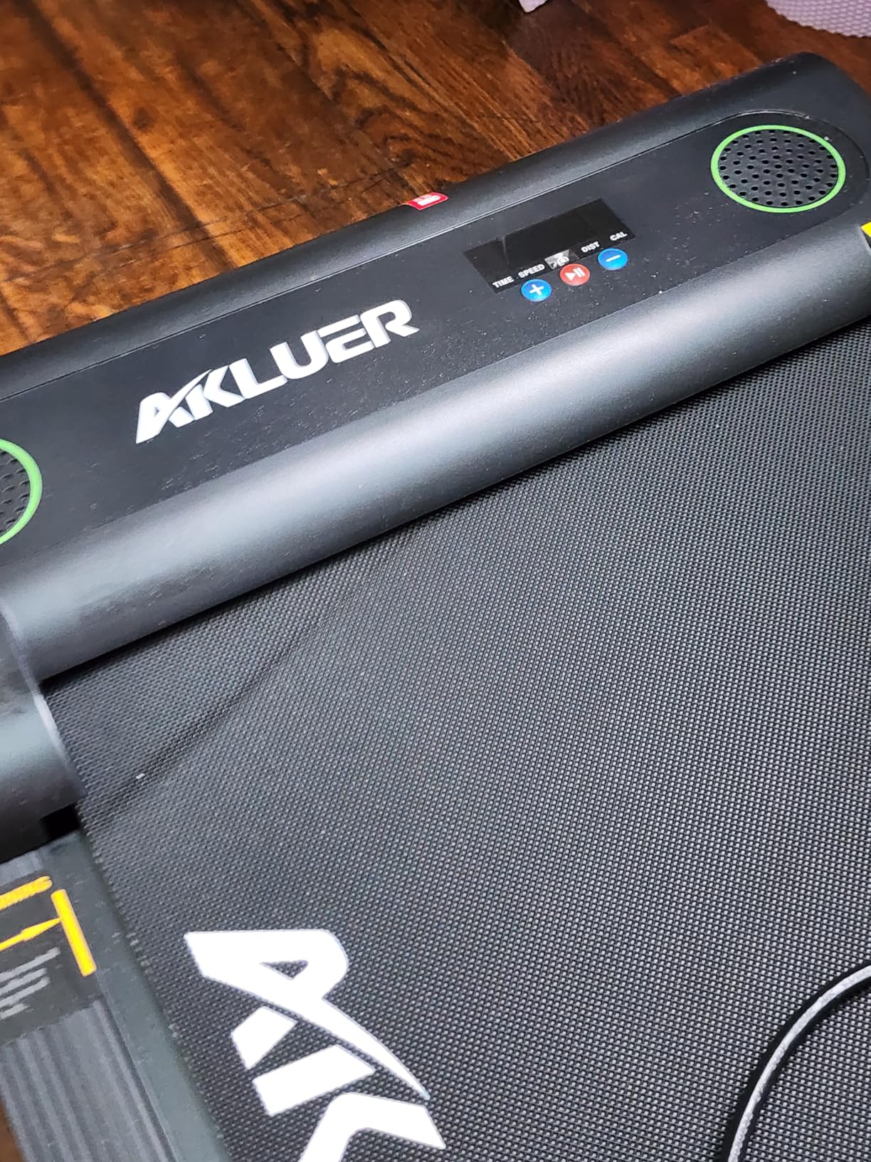 Walking Pad with Incline, Akluer Incline Treadmills for Home, 2.5 HP Under Desk Treadmill Small with Remote Control, Walking Pad Small Treadmill with LED Display - Customer Photo 1
