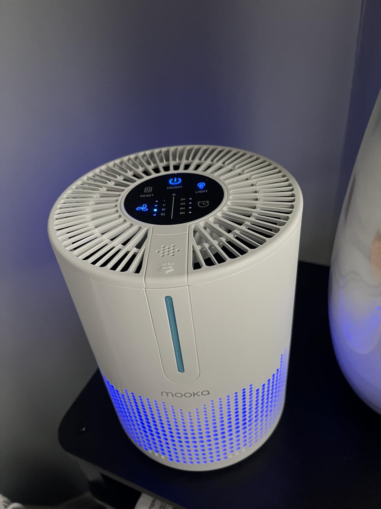 Air Purifiers for Bedroom Home 430 Sq.Ft, MOOKA H13 HEPA Filter Small Portable Air Purifier with USB Cable Fragrance Sponge for Smokers Pollen Pets Dust Odors Customer Review Air Purifiers for Bedroom Home 430 Sq.Ft, MOOKA H13 HEPA Filter Small Portable Air Purifier with USB Cable Fragrance Sponge for Smokers Pollen Pets Dust Odors - Customer Photo 2