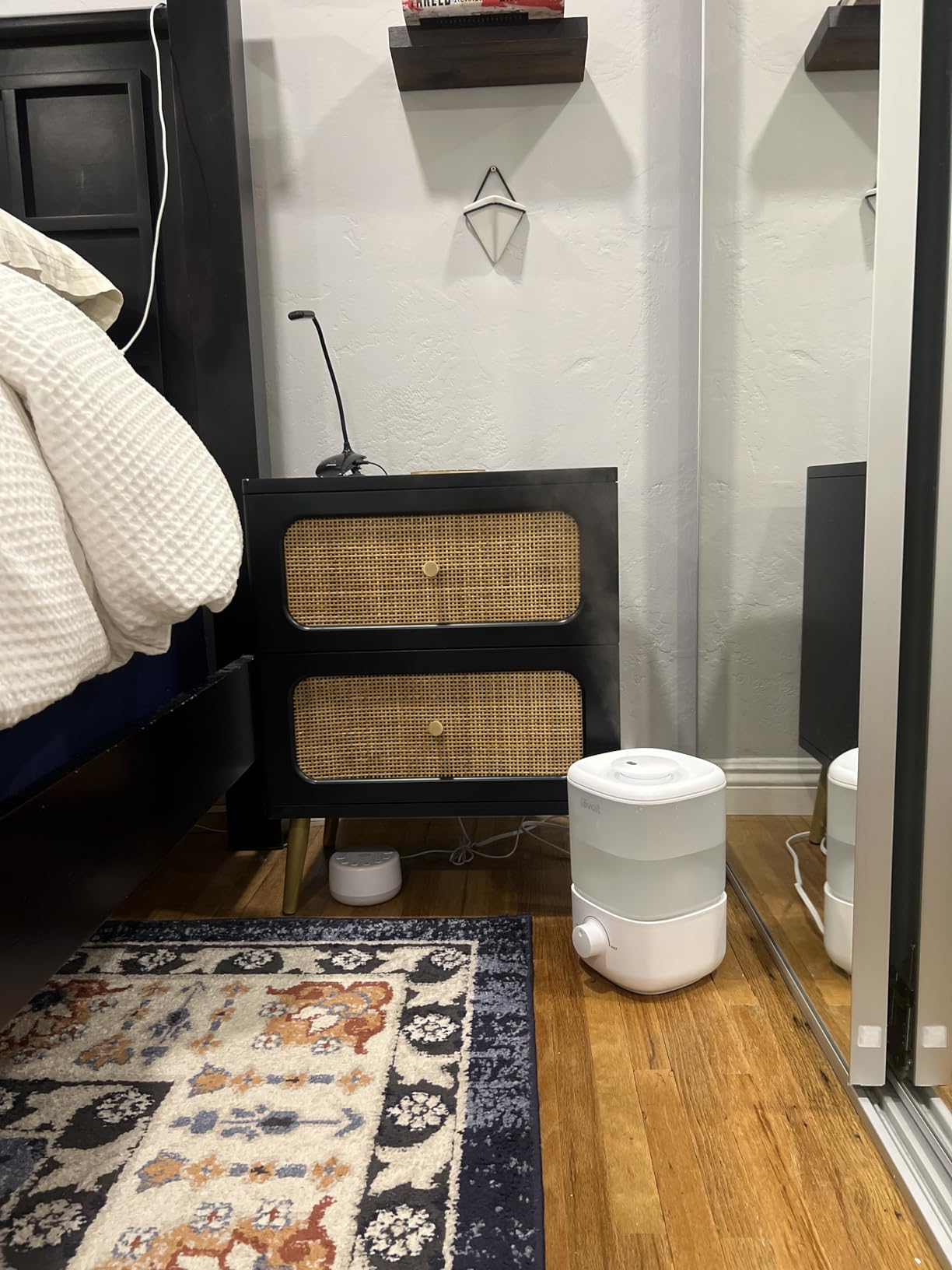 LEVOIT Top Fill Humidifiers for Bedroom, 2.5L Tank for Large Room, Easy to Fill & Clean, 28dB Quiet Cool Mist Air Humidifier for Home Baby Nursery & Plants, Auto Shut-off and BPA-Free for Safety, 25H Customer Review LEVOIT Top Fill Humidifiers for Bedroom, 2.5L Tank for Large Room, Easy to Fill & Clean, 28dB Quiet Cool Mist Air Humidifier for Home Baby Nursery & Plants, Auto Shut-off and BPA-Free for Safety, 25H - Customer Photo 1