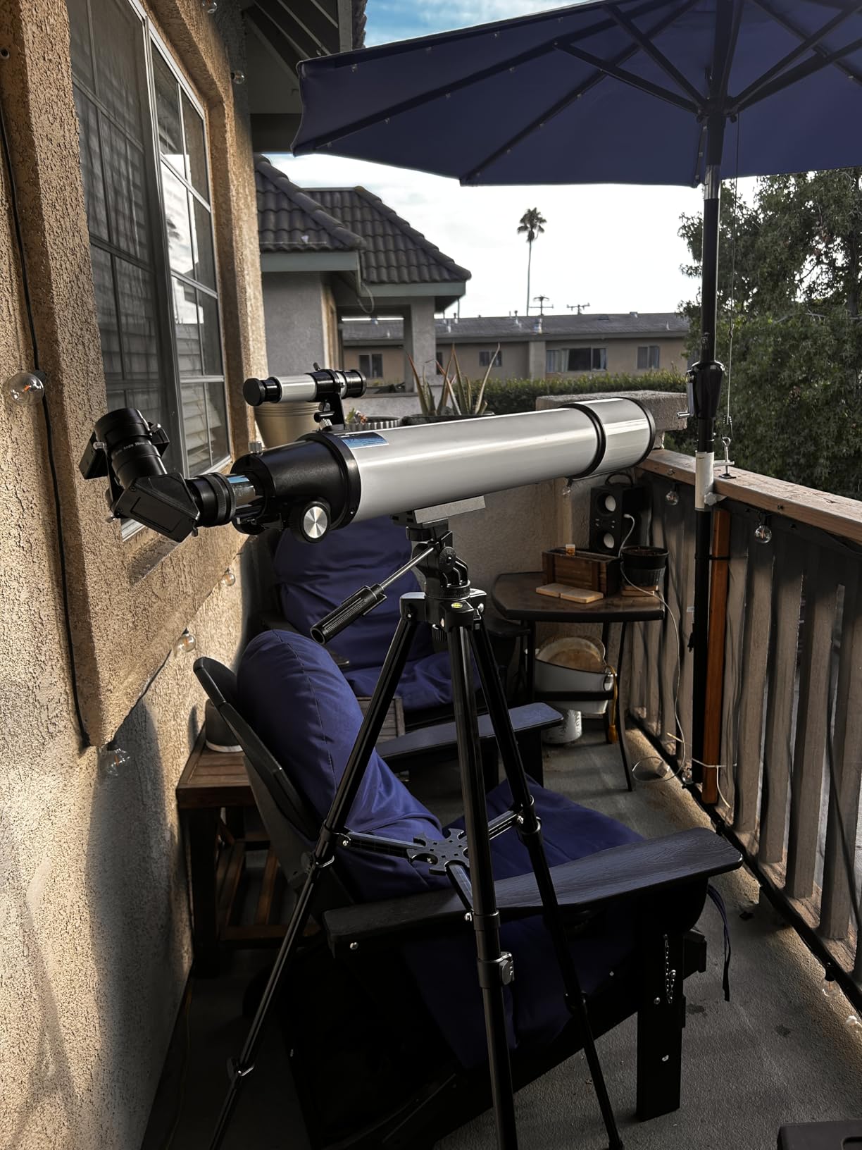 Telescope for Adults High Powered, 80mm Aperture 600mm Telescopes for Adults Astronomy, Travel Telescopio for Beginners with AZ Mount, Backpack, Phone Adapter, Moon Filter Customer Review Telescope for Adults High Powered, 80mm Aperture 600mm Telescopes for Adults Astronomy, Travel Telescopio for Beginners with AZ Mount, Backpack, Phone Adapter, Moon Filter - Customer Photo 2