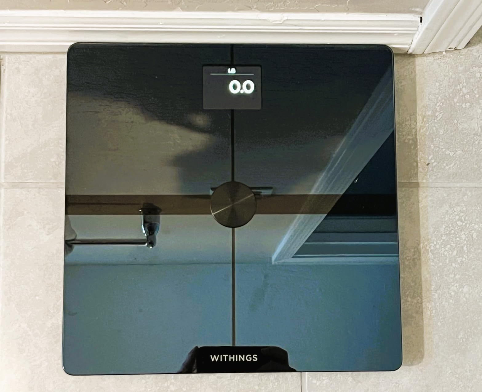 WITHINGS Body Smart - Accurate Scale for Body Weight and Fat Percentage, Body Composition Wi-Fi and Bluetooth Weight Scale, Baby Weight Scale, Smart Scale Apple Health Compatible Customer Review WITHINGS Body Smart - Accurate Scale for Body Weight and Fat Percentage, Body Composition Wi-Fi and Bluetooth Weight Scale, Baby Weight Scale, Smart Scale Apple Health Compatible - Customer Photo 1