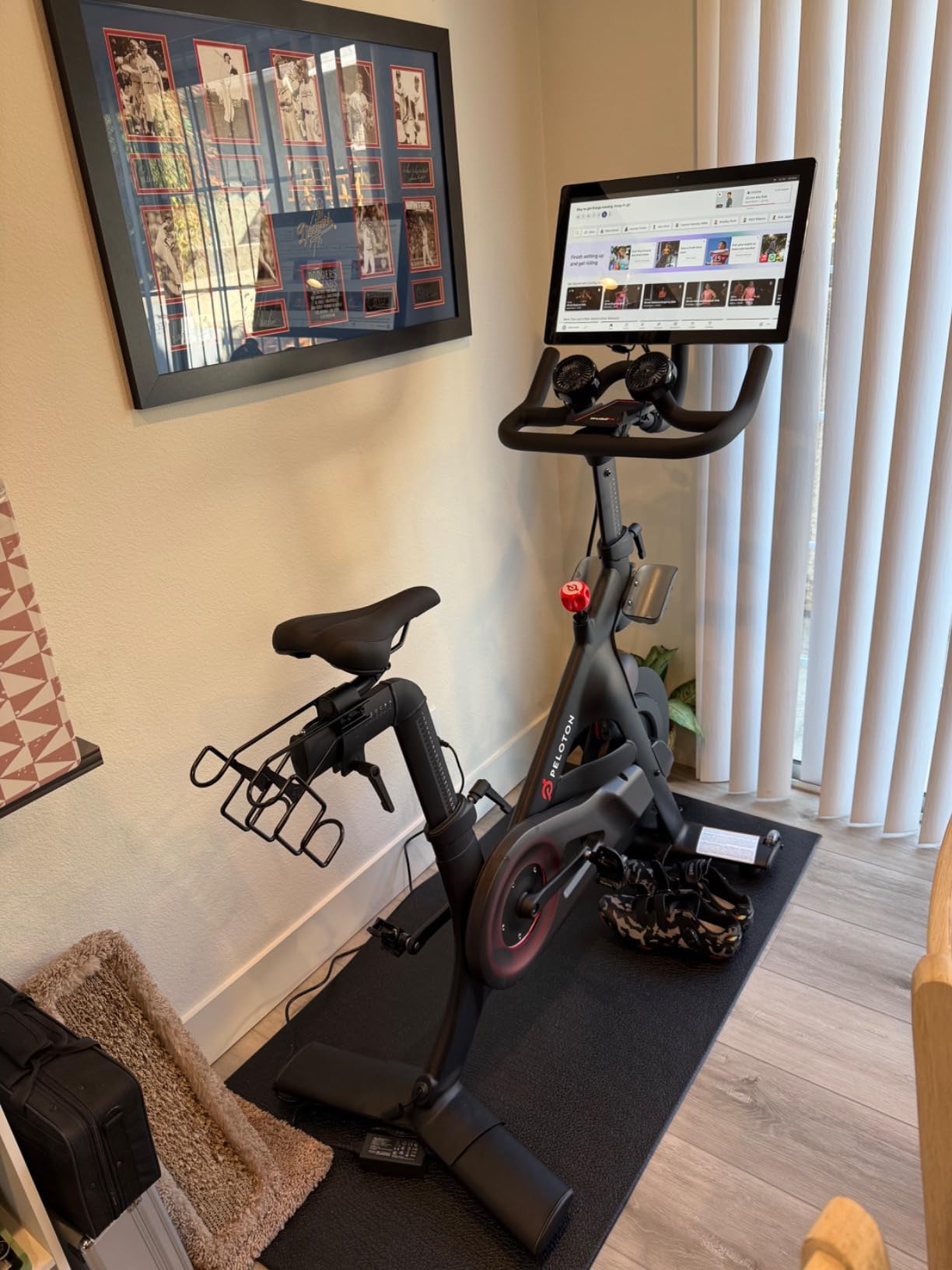 Peloton Indoor Exercise Bikes, Original Peloton Bike and Bike+ Customer Review Peloton Indoor Exercise Bikes, Original Peloton Bike and Bike+ - Customer Photo 1