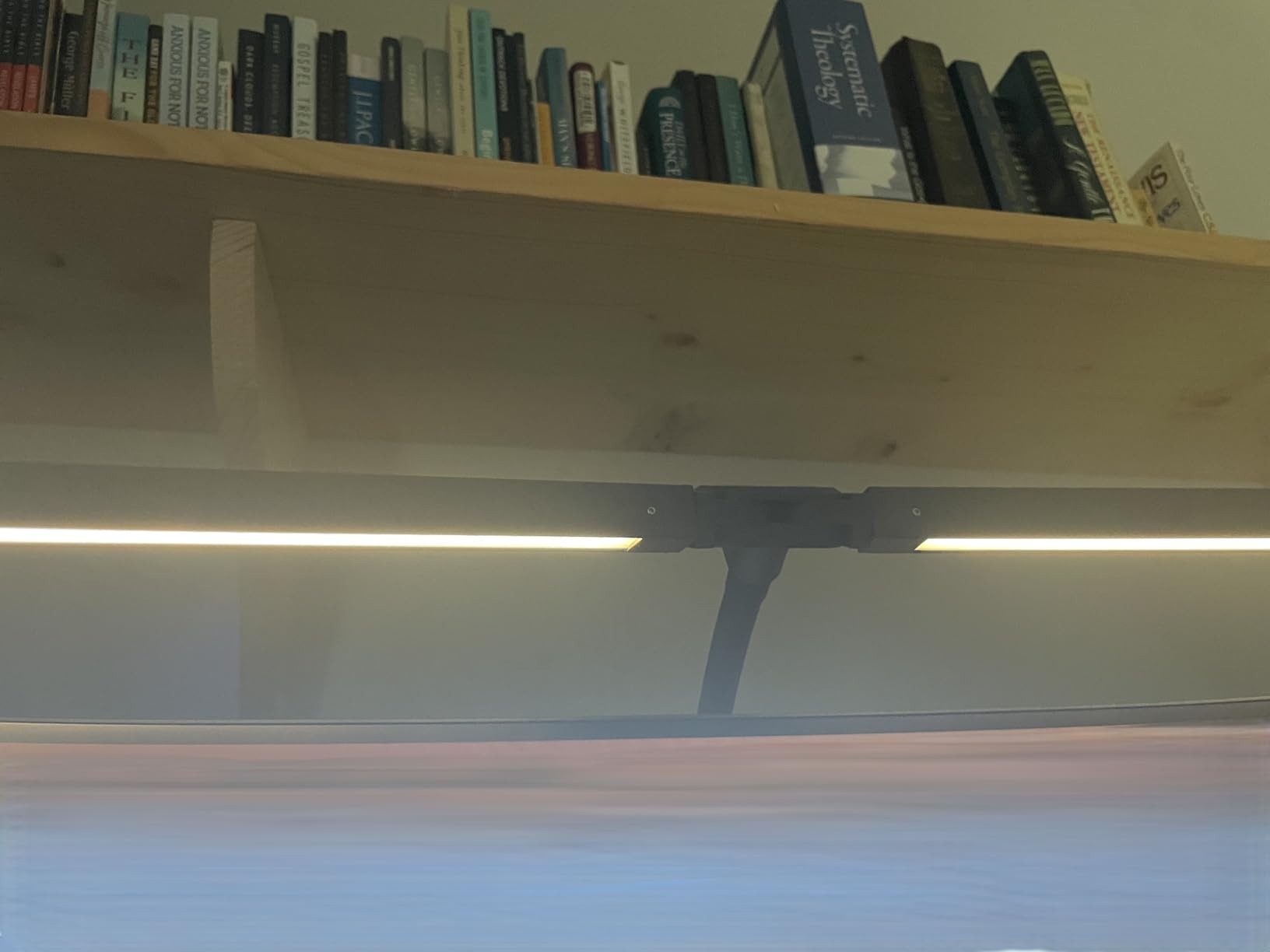 Led Desk Lamp for Office Home - Eye Caring Architect lamp with Clamp,Dual Screen Computer Monitor Gooseneck Smart Light: 24W 5 Color Flexible Adjustable Lighting Table Lamp for Study White Customer Review Led Desk Lamp for Office Home - Eye Caring Architect lamp with Clamp,Dual Screen Computer Monitor Gooseneck Smart Light: 24W 5 Color Flexible Adjustable Lighting Table Lamp for Study White - Customer Photo 1