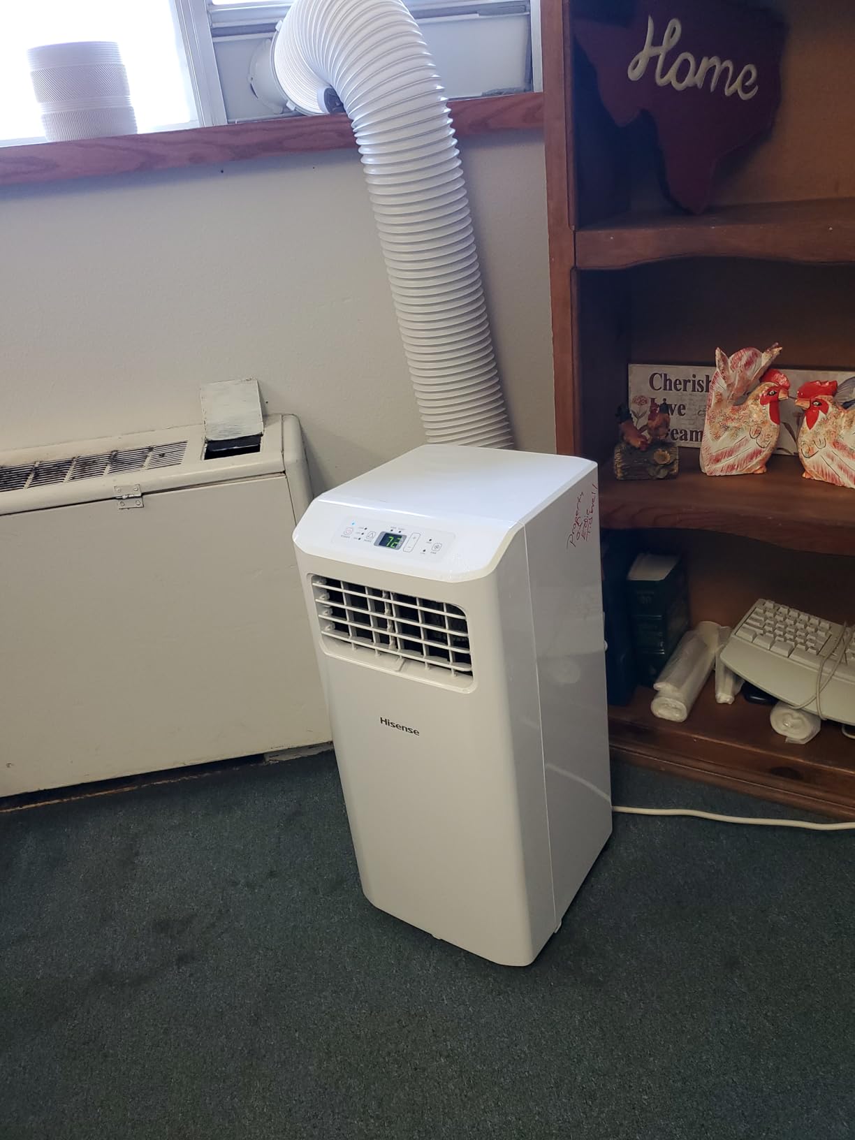 Hisense AP0522CR1W Portable Air Conditioner 5000-BTU DOE 115-Volt Vented (Renewed) - Customer Photo 1