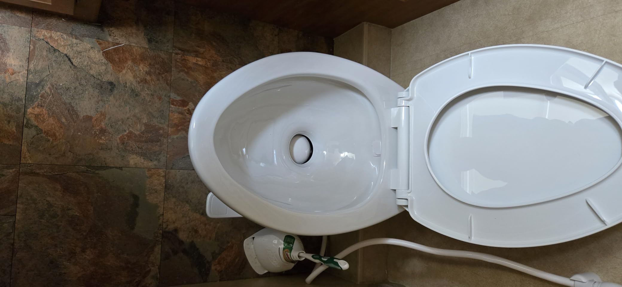 SEAFLO Residential Height Camper/RV Toilet, 18.5 SEAFLO Residential Height Camper/RV Toilet, 18.5
