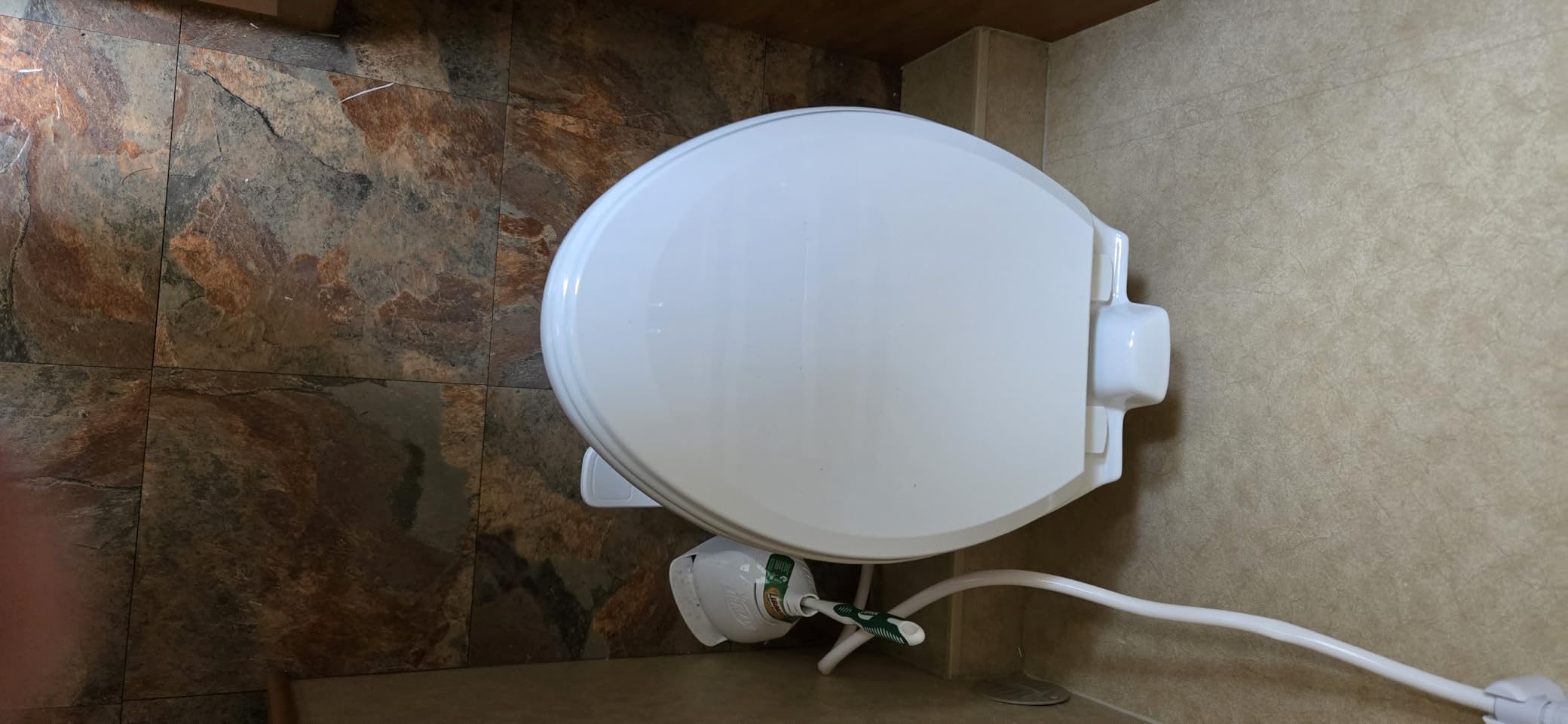 SEAFLO Residential Height Camper/RV Toilet, 18.5 SEAFLO Residential Height Camper/RV Toilet, 18.5