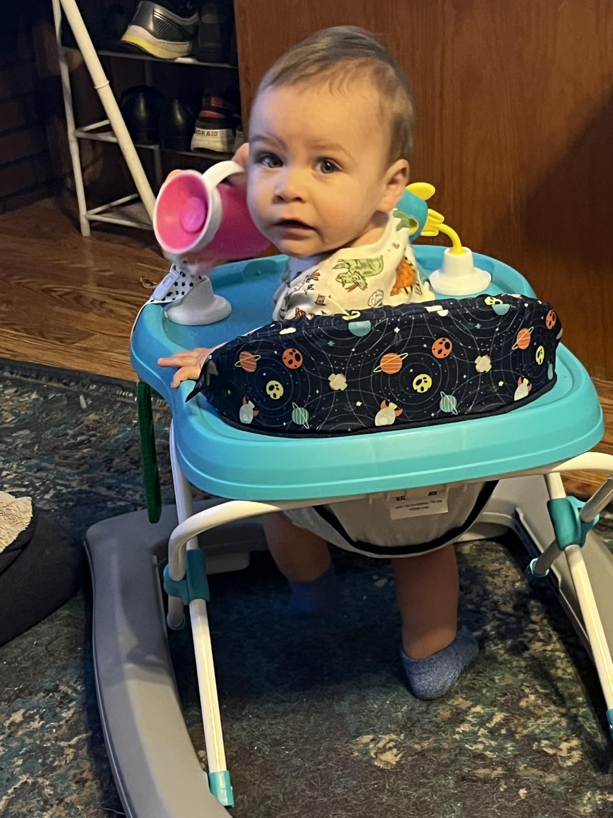 Smart Steps® Trend Activity Walker, Space Walk Navy Customer Review Smart Steps® Trend Activity Walker, Space Walk Navy - Customer Photo 2