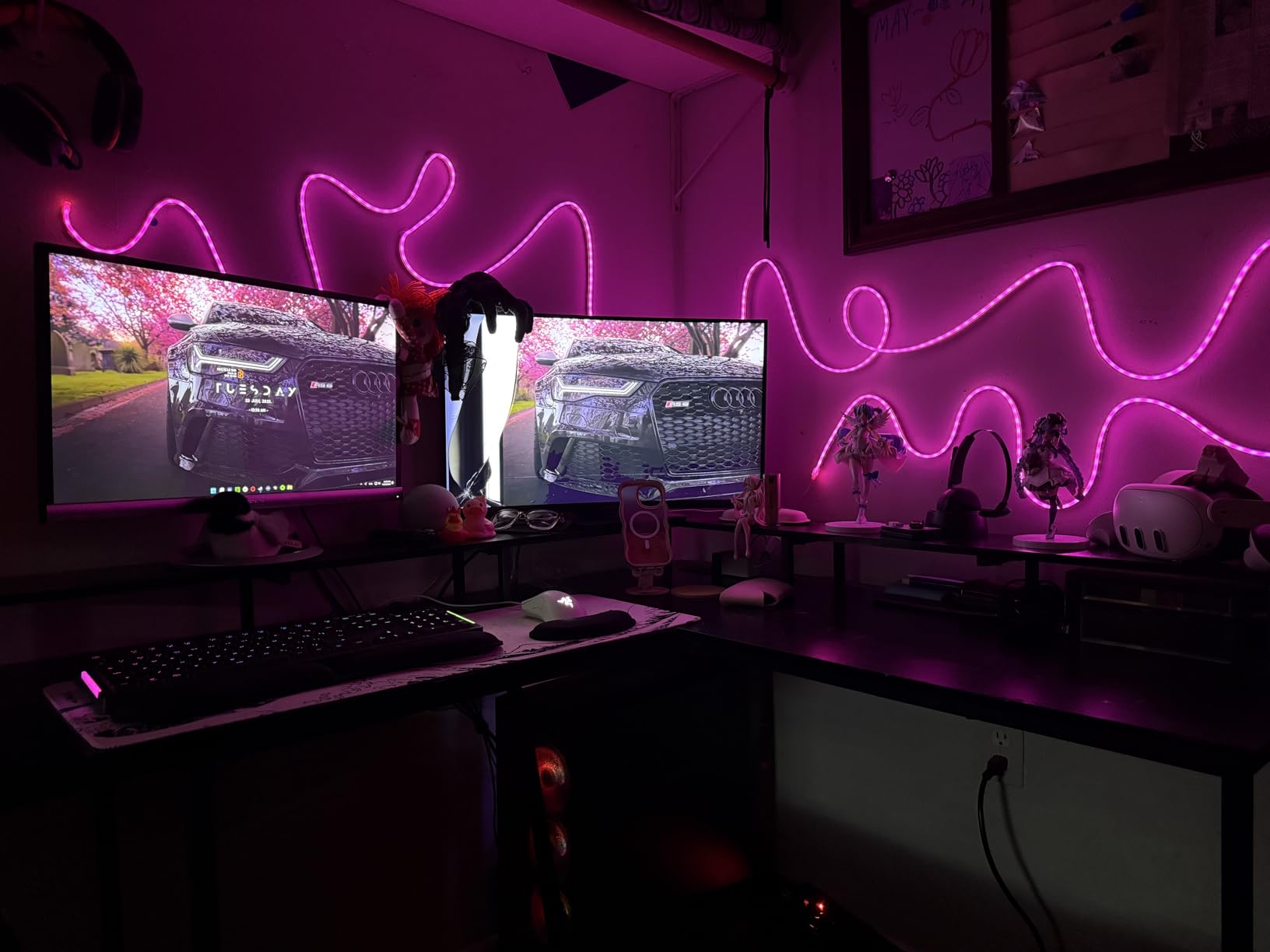 AILBTON 20Ft Neon Rope Lights,Flexible Led Rope Lights Control with App/Remote,Multiple Modes Music Sync Gaming RGB Led Neon Lights for Bedroom Outdoor Customer Review AILBTON 20Ft Neon Rope Lights,Flexible Led Rope Lights Control with App/Remote,Multiple Modes Music Sync Gaming RGB Led Neon Lights for Bedroom Outdoor - Customer Photo 1