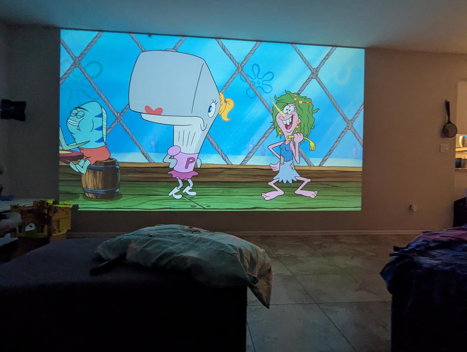 GooDee YG600-Movin Smart 4K Projector Customer Review GooDee YG600-Movin Smart 4K Projector - Customer Photo 1