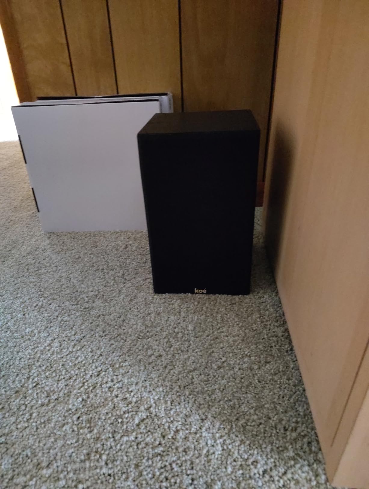 Koe' B102 – 100 Watt Home Theater, Passive Bookshelf Speakers (Pair) Hi-Res Audio, Excellent Response, HiFi, Satellites, Includes SPL/Freq Graph, Wall-Mountable, Black Customer Review Koe' B102 – 100 Watt Home Theater, Passive Bookshelf Speakers (Pair) Hi-Res Audio, Excellent Response, HiFi, Satellites, Includes SPL/Freq Graph, Wall-Mountable, Black - Customer Photo 1