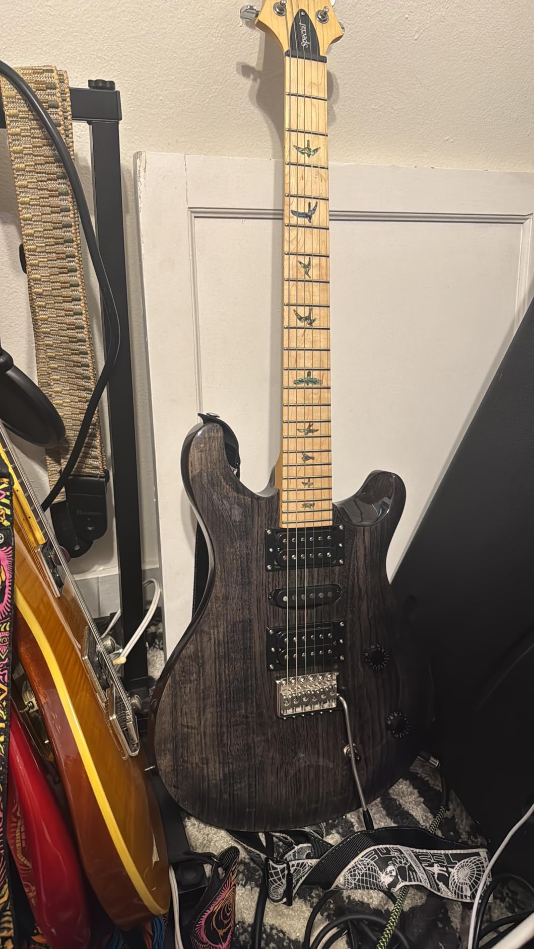 PRS Guitars 6 String SE Swamp Ash Special Electric Guitar, Iri Blue with Gigbag Customer Review PRS Guitars 6 String SE Swamp Ash Special Electric Guitar, Iri Blue with Gigbag - Customer Photo 1