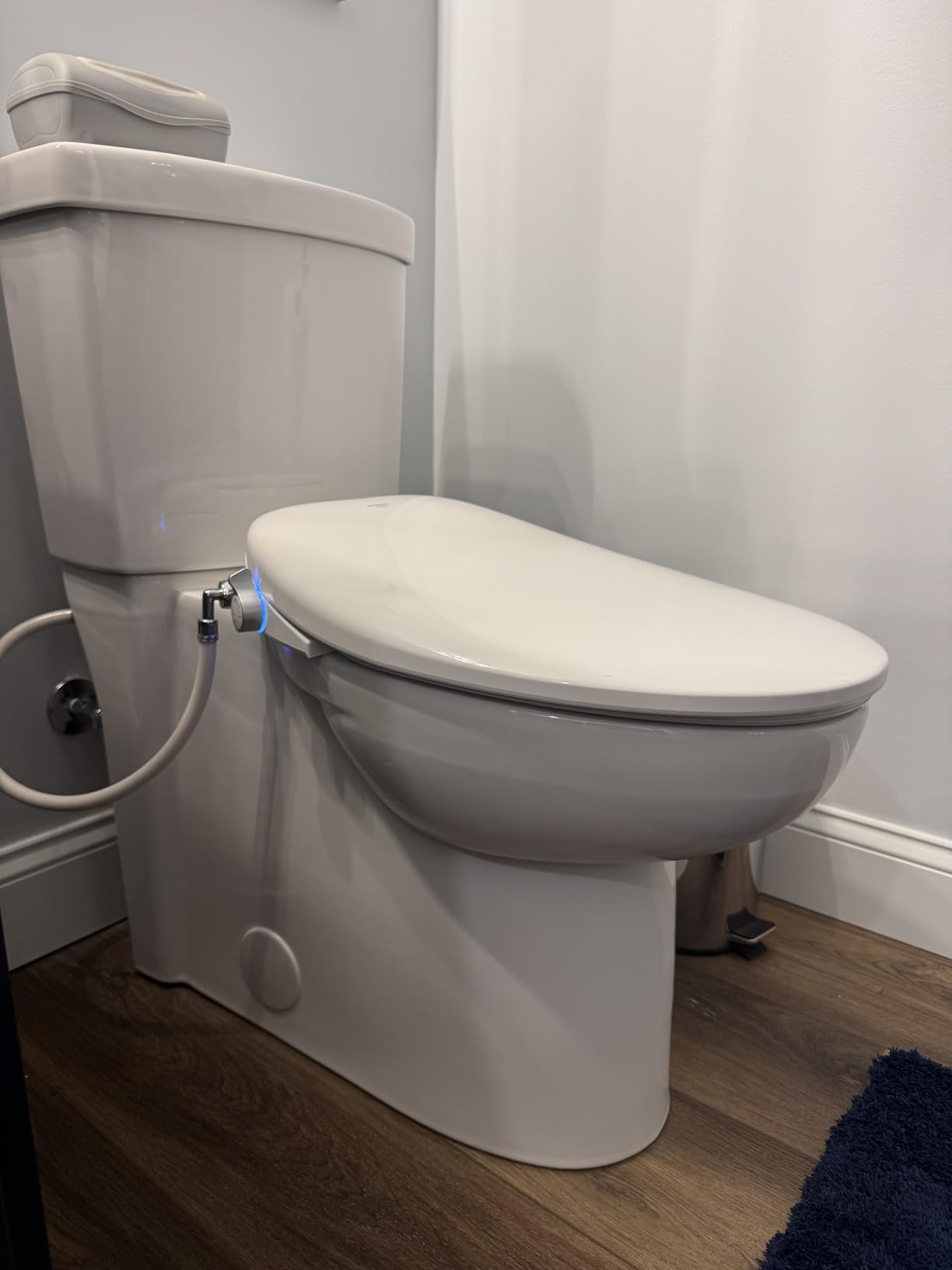 Bio Bidet BB500 Heated Electric Bidet Seat with Warm Water Wash, Night Light, Low Profile Design, Elongated Customer Review Bio Bidet BB500 Heated Electric Bidet Seat with Warm Water Wash, Night Light, Low Profile Design, Elongated - Customer Photo 2