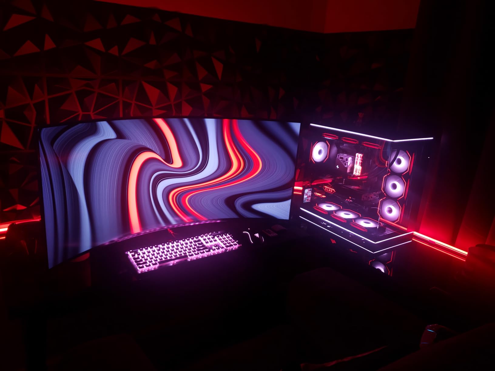 Govee RGBIC Neon Lights, LED Smart Neon Rope Light 2 Works with Matter, Alexa, Google Assistant, Custom DIY Neon Strip Lights for Bedroom and Wall Decor, Softer Material, 16.4ft, White Customer Review Govee RGBIC Neon Lights, LED Smart Neon Rope Light 2 Works with Matter, Alexa, Google Assistant, Custom DIY Neon Strip Lights for Bedroom and Wall Decor, Softer Material, 16.4ft, White - Customer Photo 2
