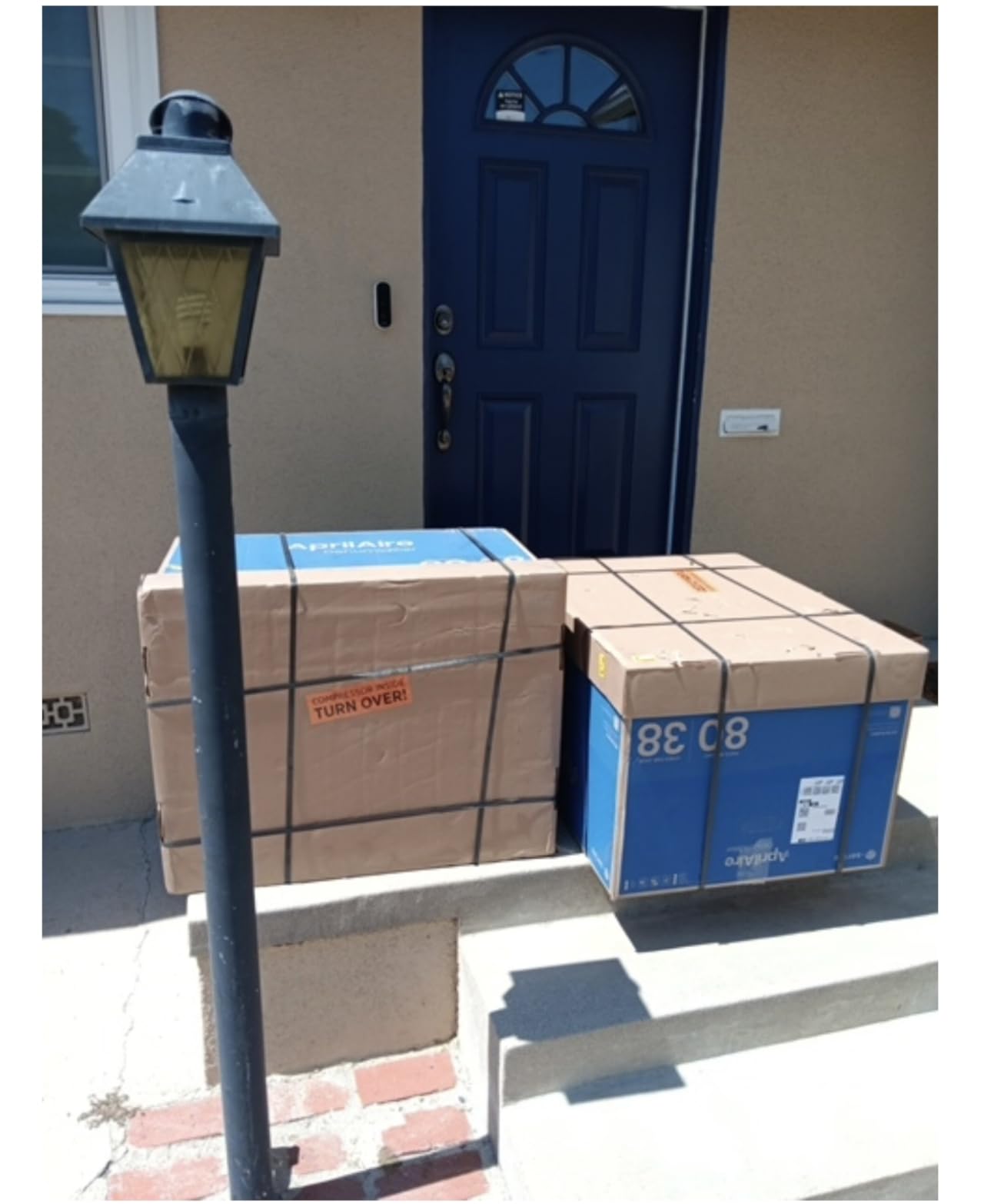 AprilAire E080 Pro Dehumidifier Bundle - 80 Pint Whole House Dehumidifier - Full Complete Kit - Crawl Spaces, Basements, Whole Homes, Commercial up to 4,400 sq. ft - 5 Year Warranty Included - Customer Photo 1