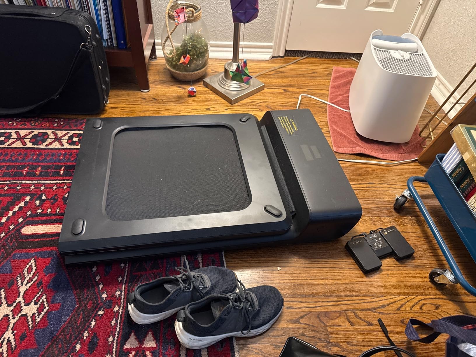 WALKINGPAD Foldable Walking Pad Treadmill for Home Office, Under Desk Treadmill with Adaptive Speed Control, Compact Design for Small Spaces, No Assembly Needed Customer Review WALKINGPAD Foldable Walking Pad Treadmill for Home Office, Under Desk Treadmill with Adaptive Speed Control, Compact Design for Small Spaces, No Assembly Needed - Customer Photo 2