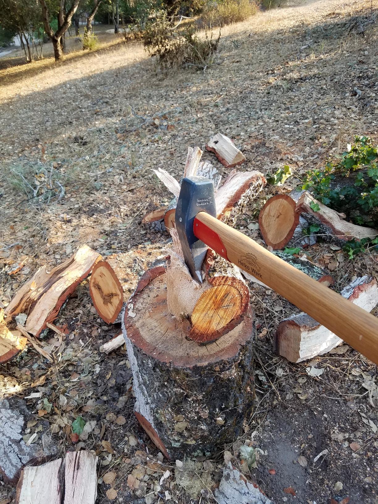 1844 Helko Werk Germany - Förster Professional Splitting Maul for Splitting Wood Firewood Splitter - Head 6.5 lb, Handle 36 in (Förster Maul) #13534 Customer Review 1844 Helko Werk Germany - Förster Professional Splitting Maul for Splitting Wood Firewood Splitter - Head 6.5 lb, Handle 36 in (Förster Maul) #13534 - Customer Photo 1
