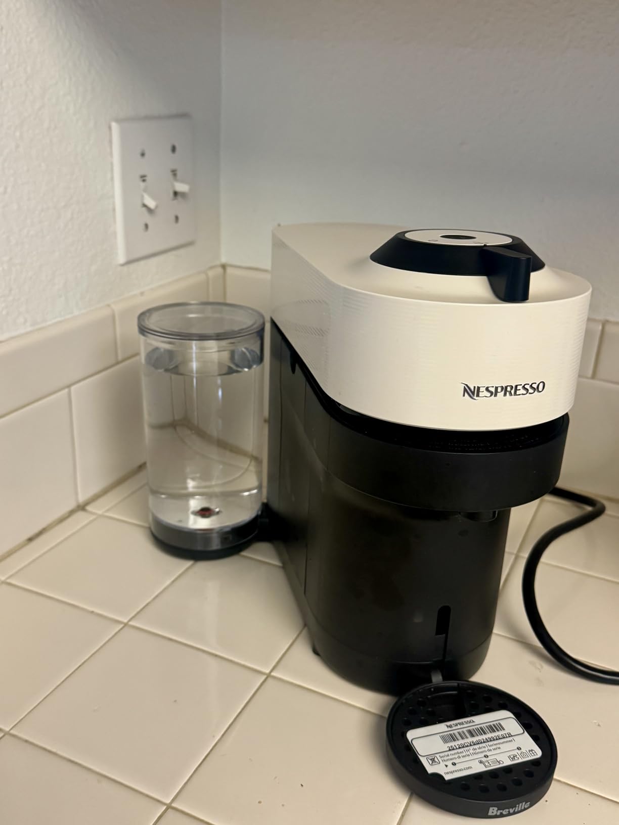 Nespresso Vertuo Pop+ Coffee and Espresso Maker by Breville, Coconut White Customer Review Nespresso Vertuo Pop+ Coffee and Espresso Maker by Breville, Coconut White - Customer Photo 1