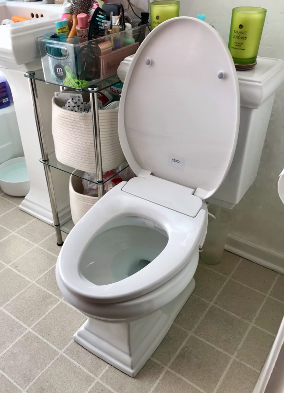 American Standard 8043A60G.020 AquaWash® Essentials Non-Electric SpaLet Bidet Seat With Manual Operation, White Customer Review American Standard 8043A60G.020 AquaWash® Essentials Non-Electric SpaLet Bidet Seat With Manual Operation, White - Customer Photo 2