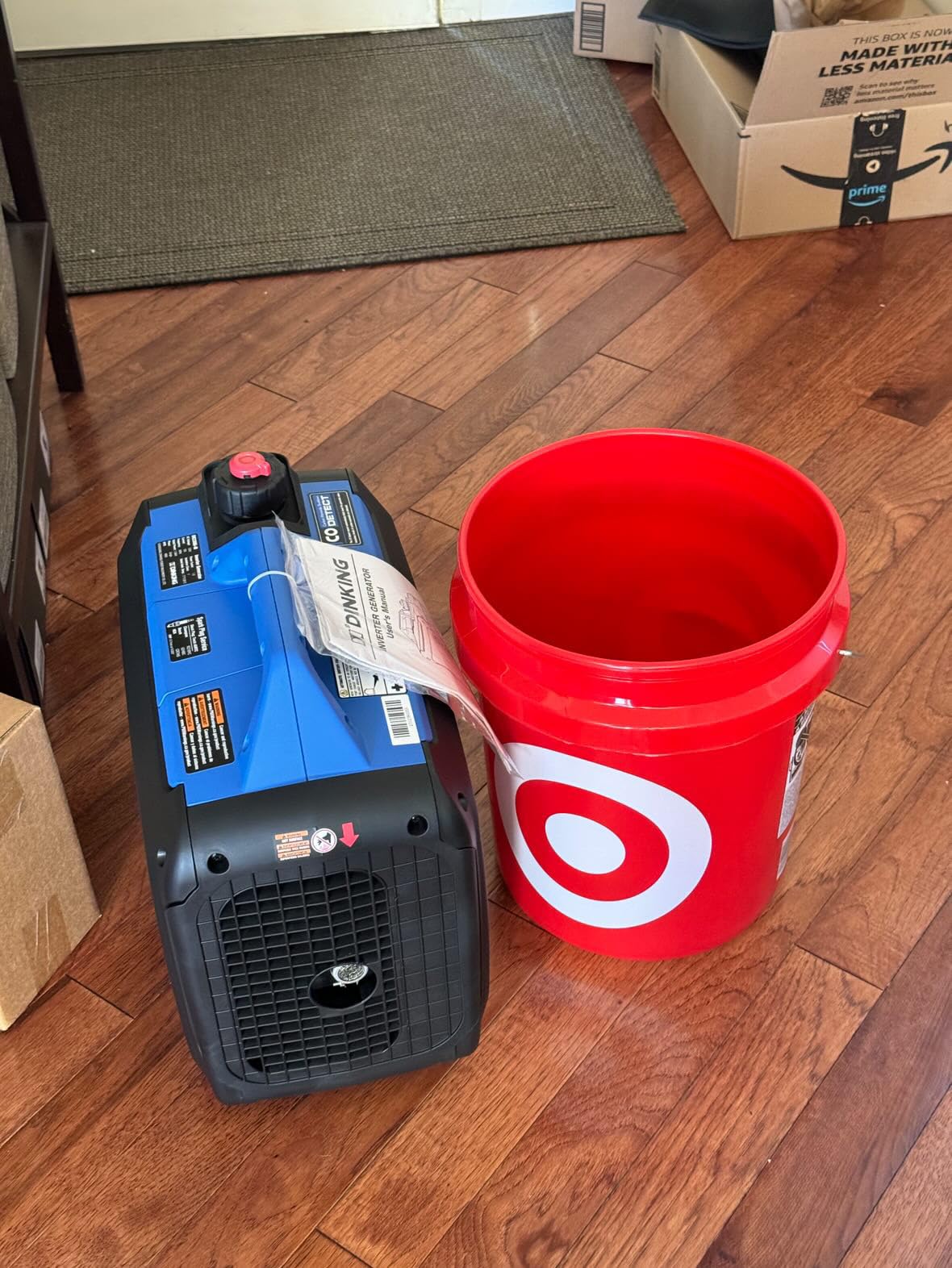 DK 3000W Inverter Generator, Gas Powered, Portable & Quiet, Long Run Time, CO Alert, for Backup Outdoor RV Trailer Car Camping (DK3000i) Customer Review DK 3000W Inverter Generator, Gas Powered, Portable & Quiet, Long Run Time, CO Alert, for Backup Outdoor RV Trailer Car Camping (DK3000i) - Customer Photo 1