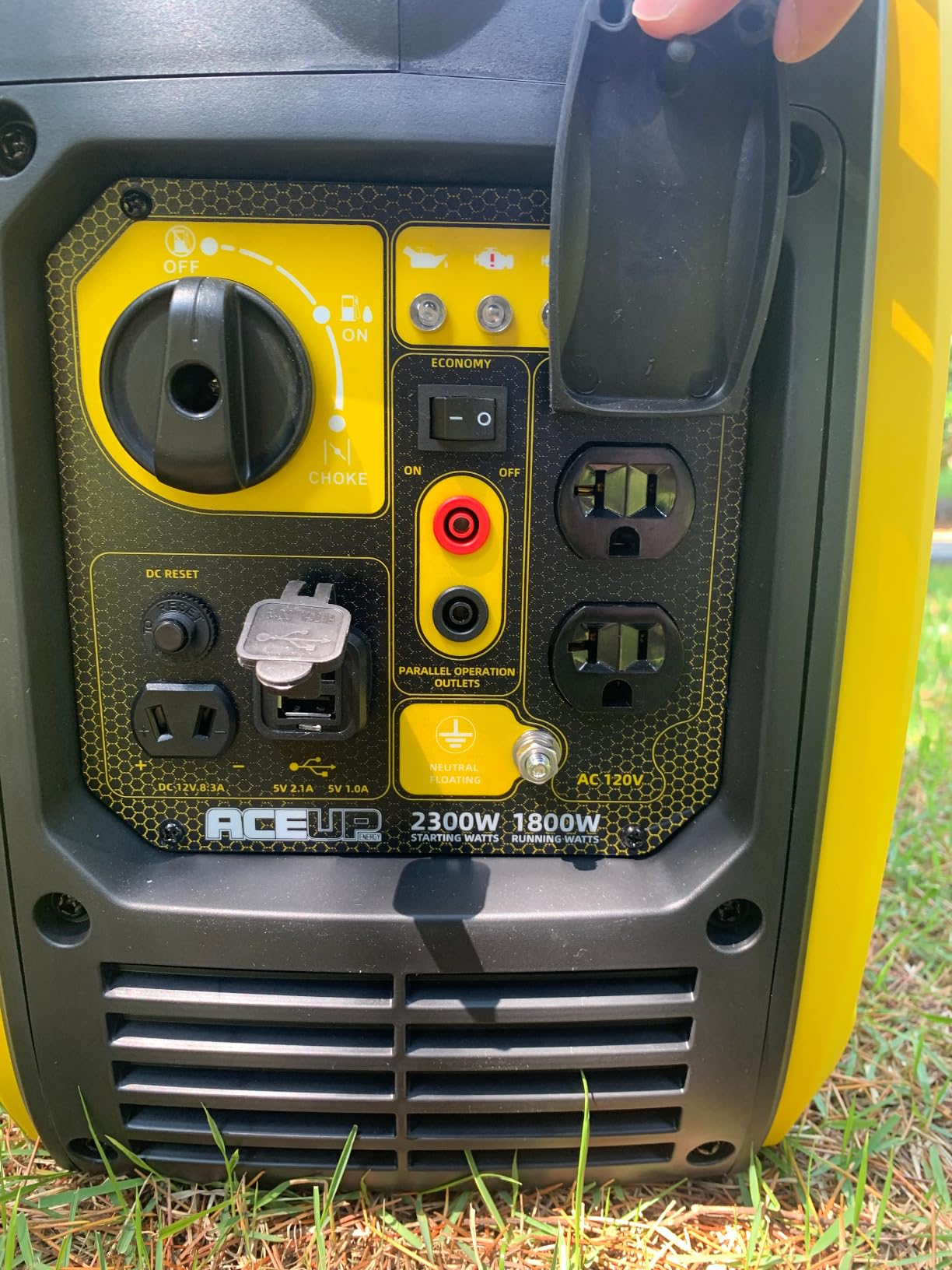 Aceup Energy 4000 Watt Portable Inverter Generator 149cc, Gas Powered Generator Quiet for Home, RV-Ready, EPA Compliant Customer Review Aceup Energy 4000 Watt Portable Inverter Generator 149cc, Gas Powered Generator Quiet for Home, RV-Ready, EPA Compliant - Customer Photo 2